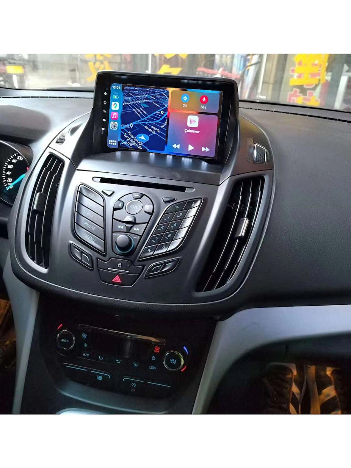 FOR-X FORD C-MAX(2013-2018)-9''ANDROİD GERÇEK 2+32 GB / 4 ÇEKİRDEK 1.6Ghz / WIFI 5.0Ghz / BT 5.4-KABLOSUZ CARPLAY-HD KAMERALI-TEKNİK DESTEKLİ