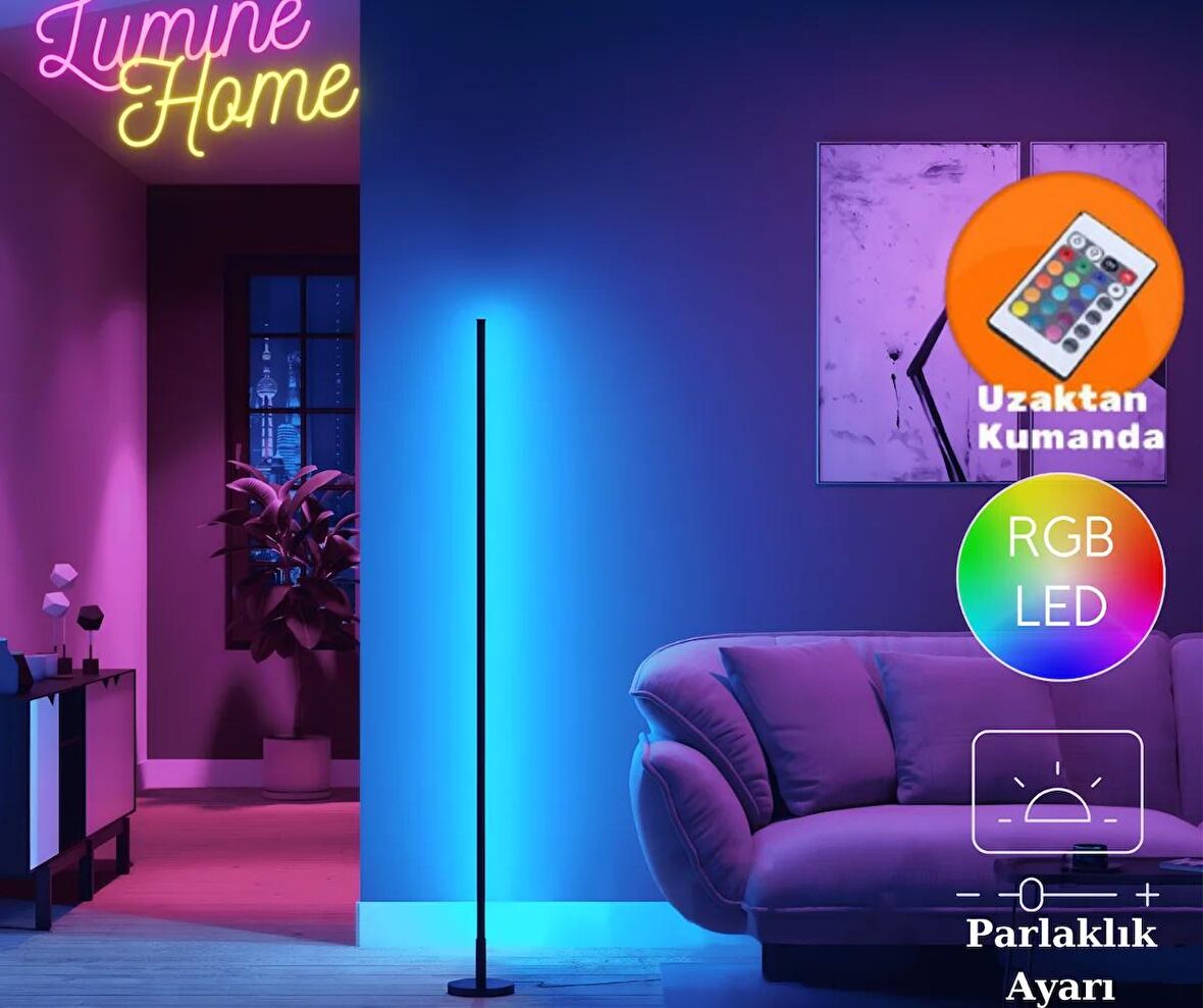 Lumine Light RGB kumandalı lambader 