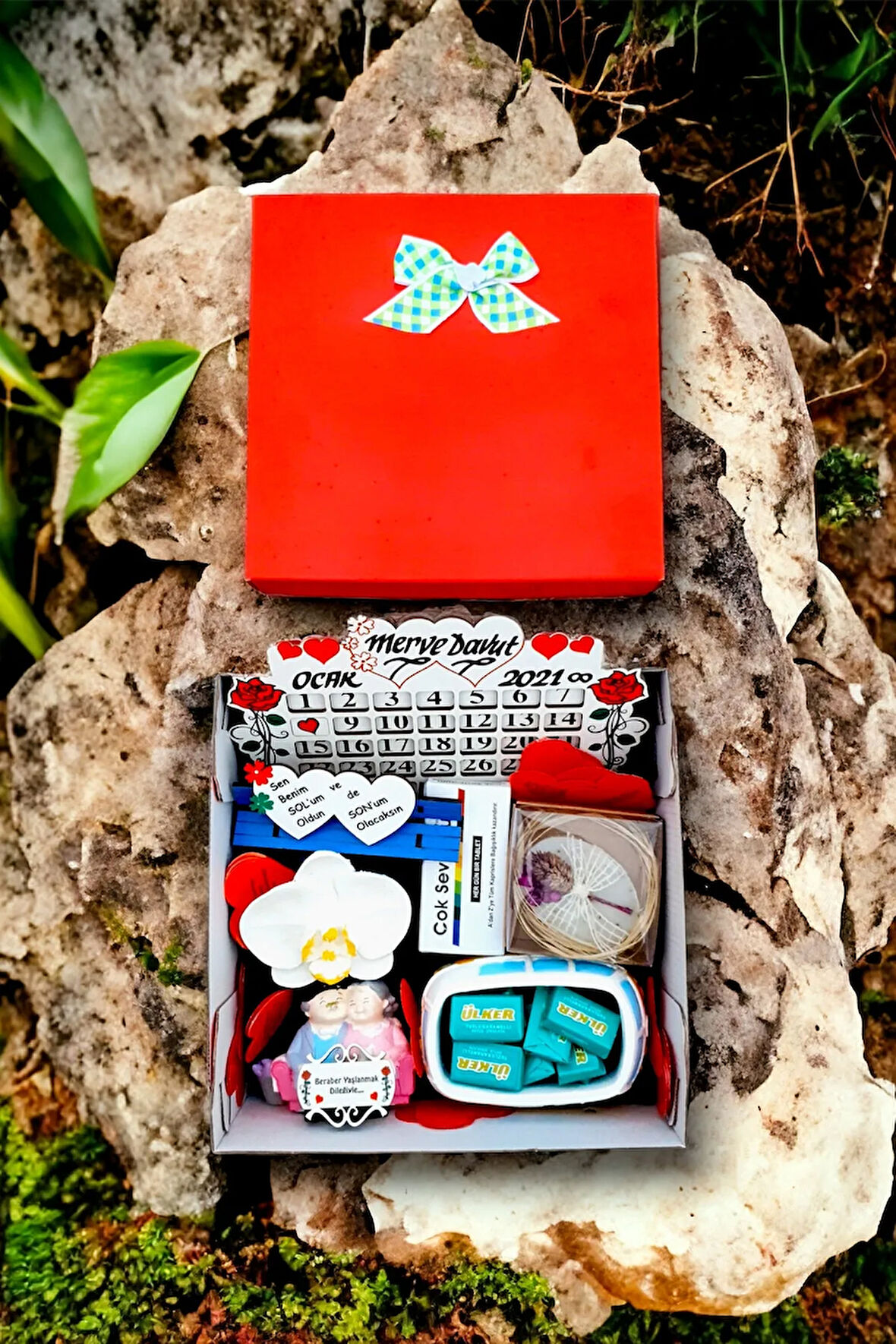 Eşime Karıma Hediye Seti Doğum Günü Yıldönümü Seti Kız Arkadaşa Hediye Kutusu Provos