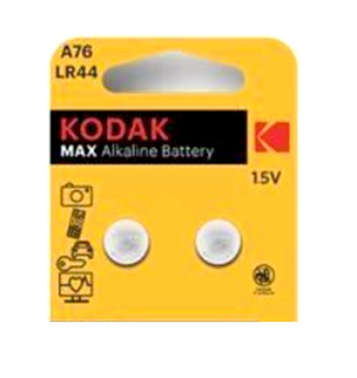 Kodak Düğme Pil A76 Lr44 2Li - 3 adet