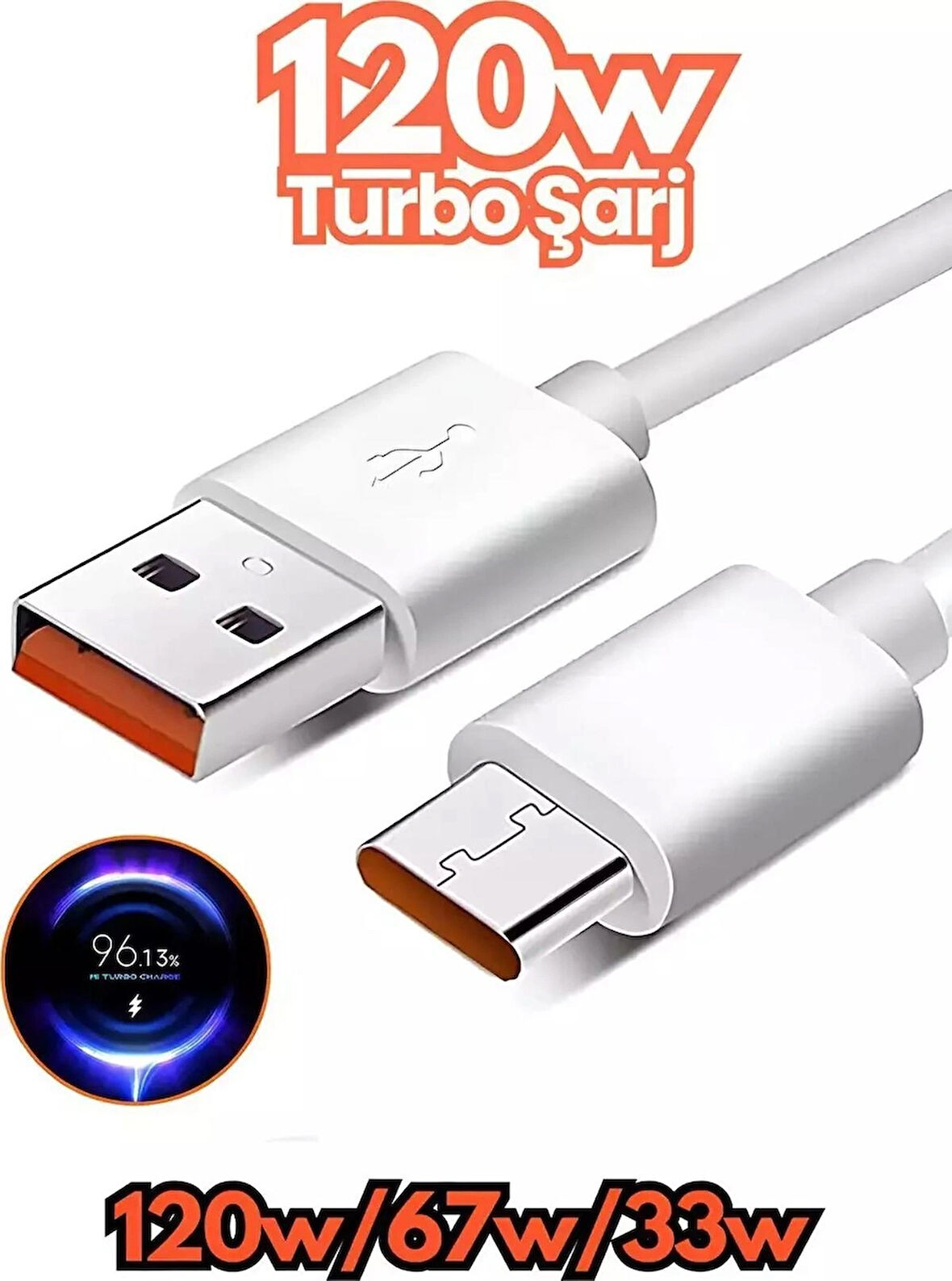 120W Type-C Turbo Şarj Destekli Hızlı Şarj Kablosu 120W/67W/33W Typec Turbo Şarj Kablo Uyumlu