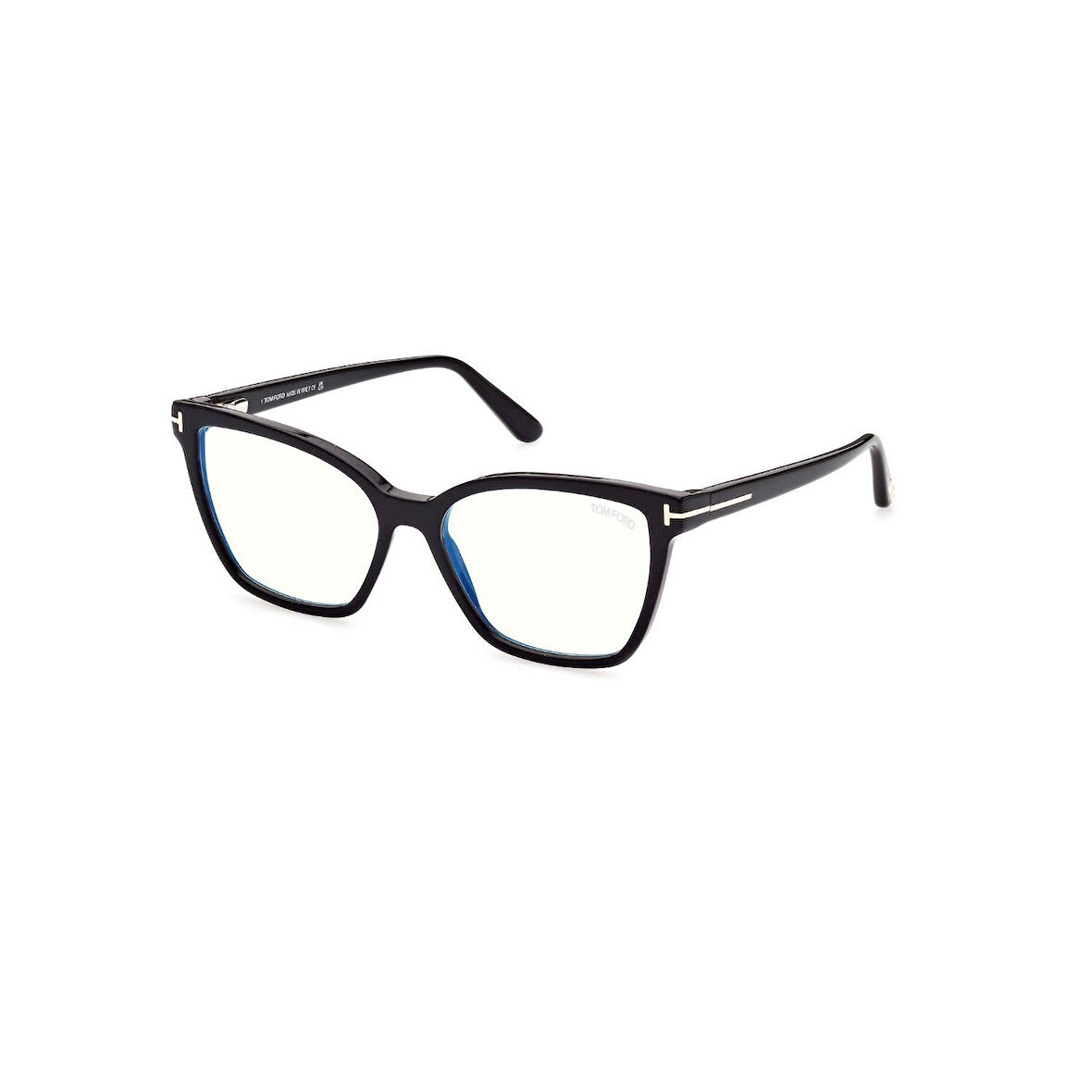 Tom Ford Tf 5812B 001 53 Kadın Kelebek Siyah Kemik Mavi Işık Korumalı Gözlük