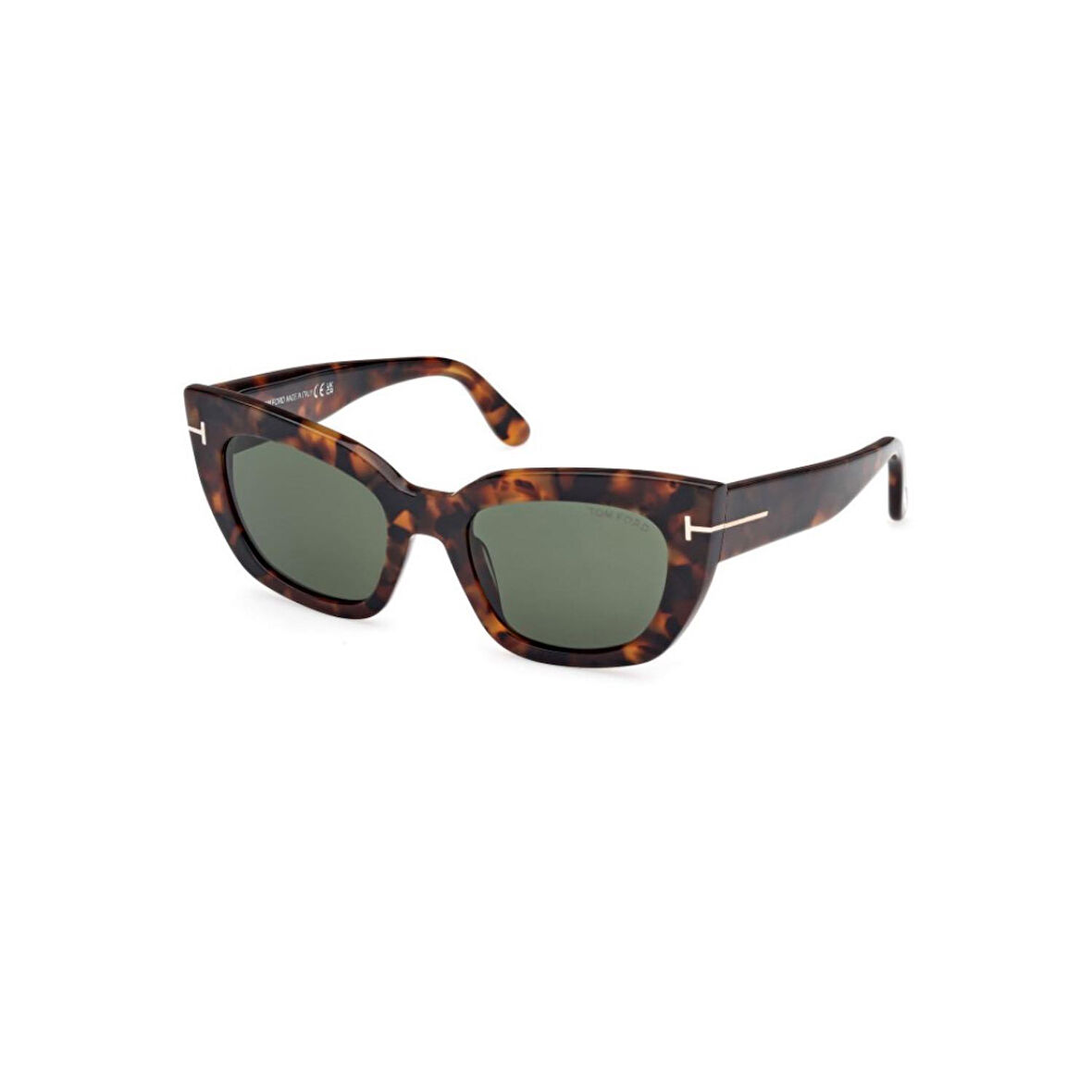 Tom Ford Tf 1190 52N 53 Kadın Cat Eye Kırçıllı Kahverengi Kemik Güneş Gözlüğü