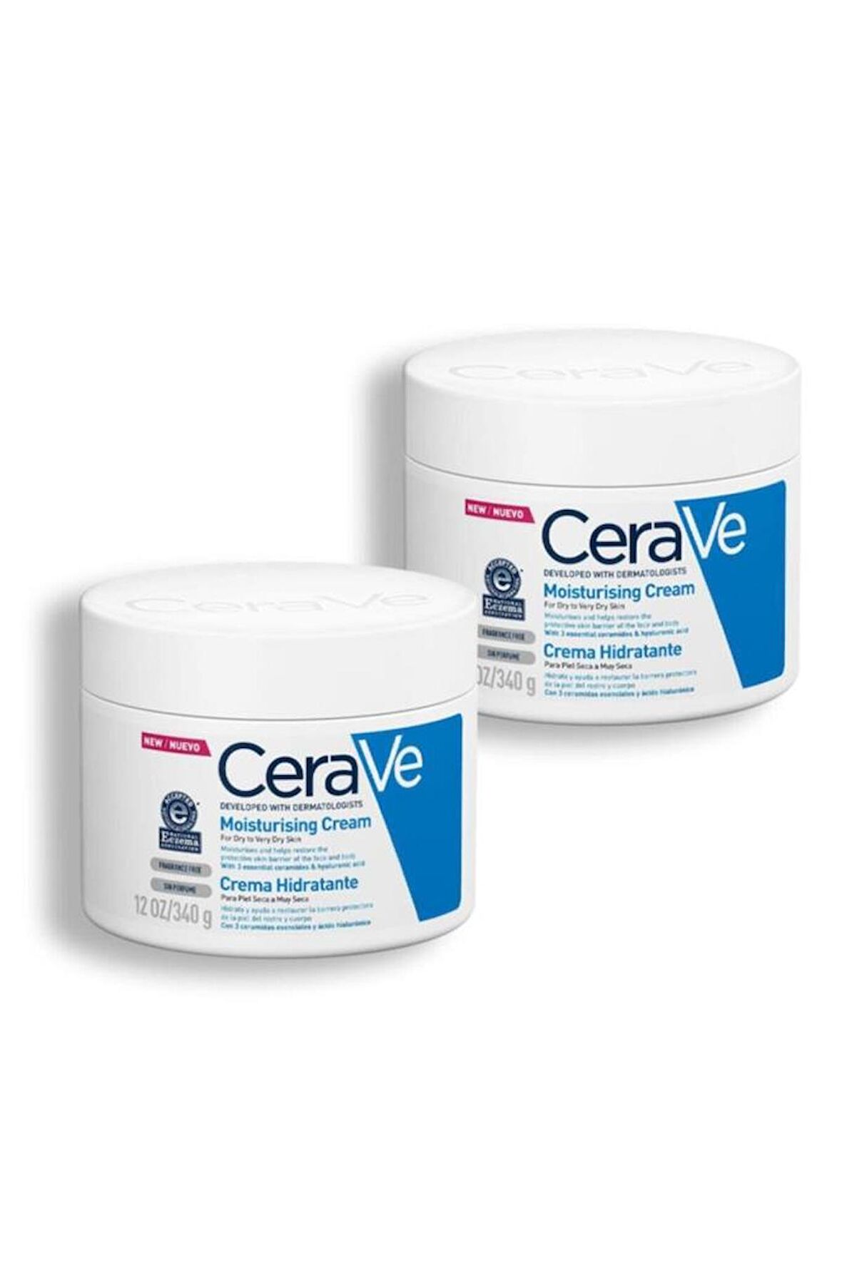 CeraVe Nemlendirici Krem 340 Gr- 2 ADET -SKT: 12 AY