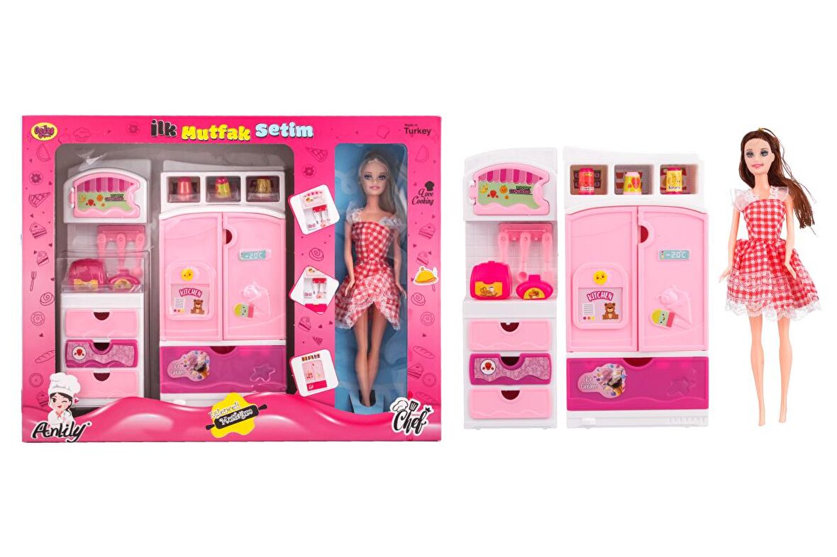 İlk Mutfak Setim Bebekli - Buzdolabı