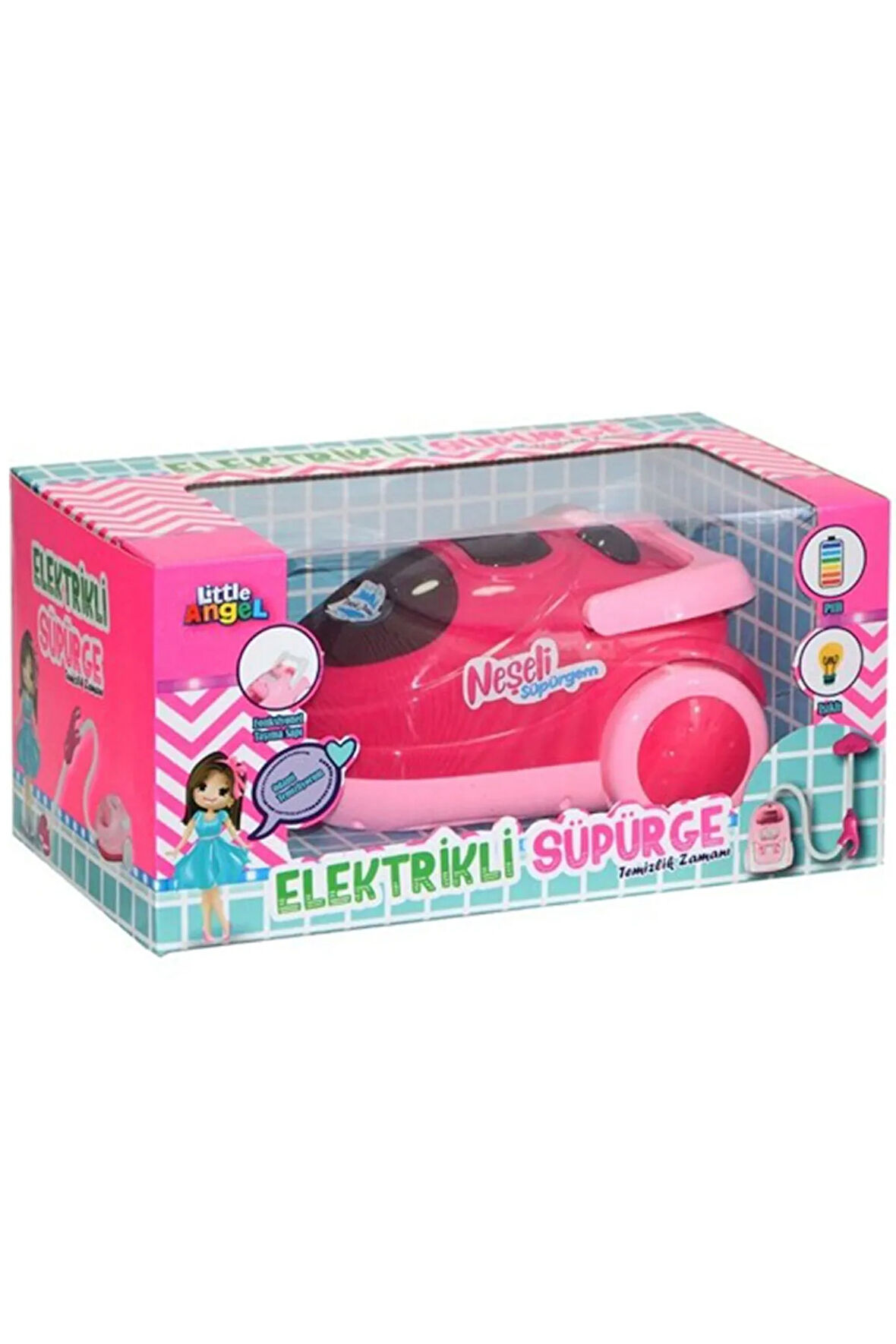 Neşeli Süpürgem Oyuncak Elektrikli Süpürge