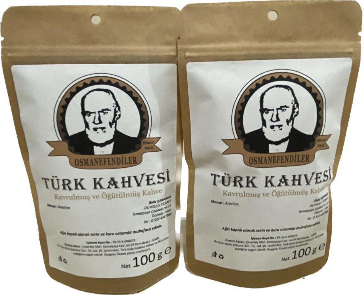 100 gr 2'li Türk Kahvesi