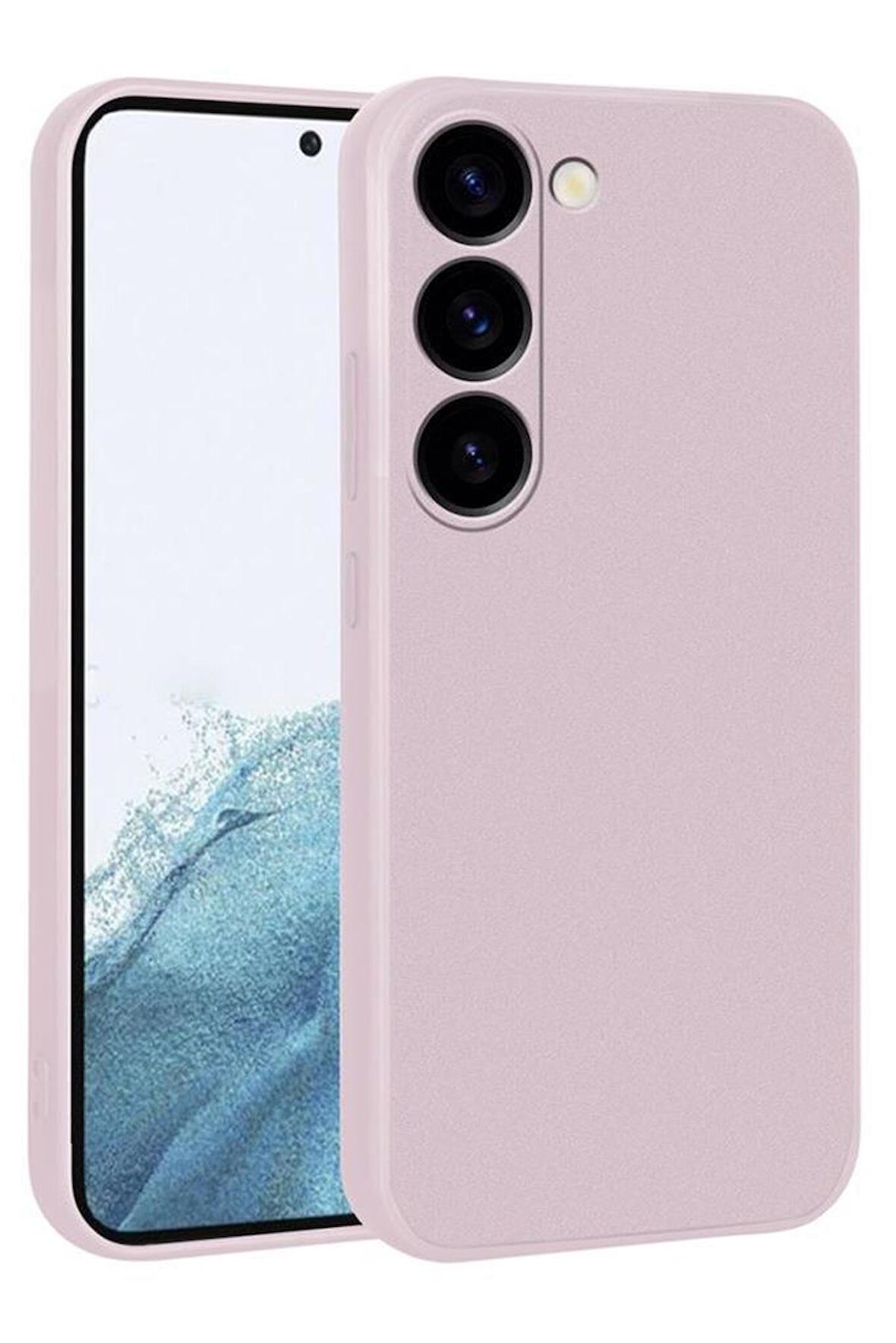 Galaxy S23 Kılıf Kamera Çıkıntılı Soft Silikon