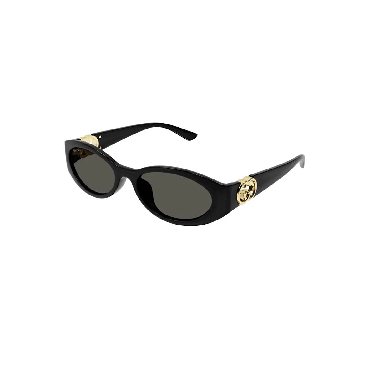 Gucci GG 1662SA 001 56 Kadın Oval Siyah Kemik Güneş Gözlüğü