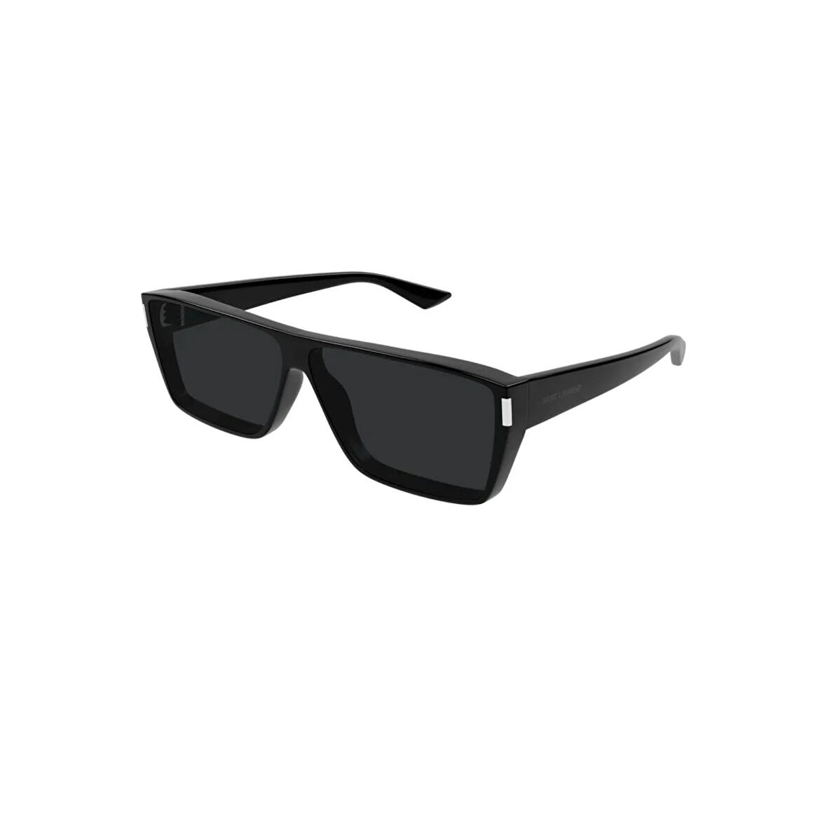 Saint Laurent SL 757 001 64 Kadın Dikdörtgen Siyah Kemik Güneş Gözlüğü