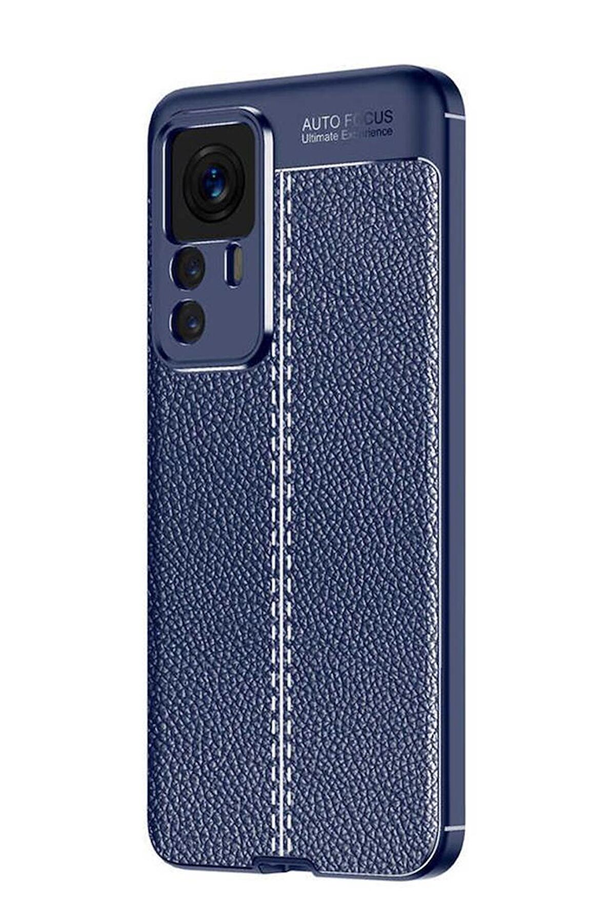 Xiaomi Mi 12T Pro Kılıf Deri Desenli Kamera Korumalı Silikon