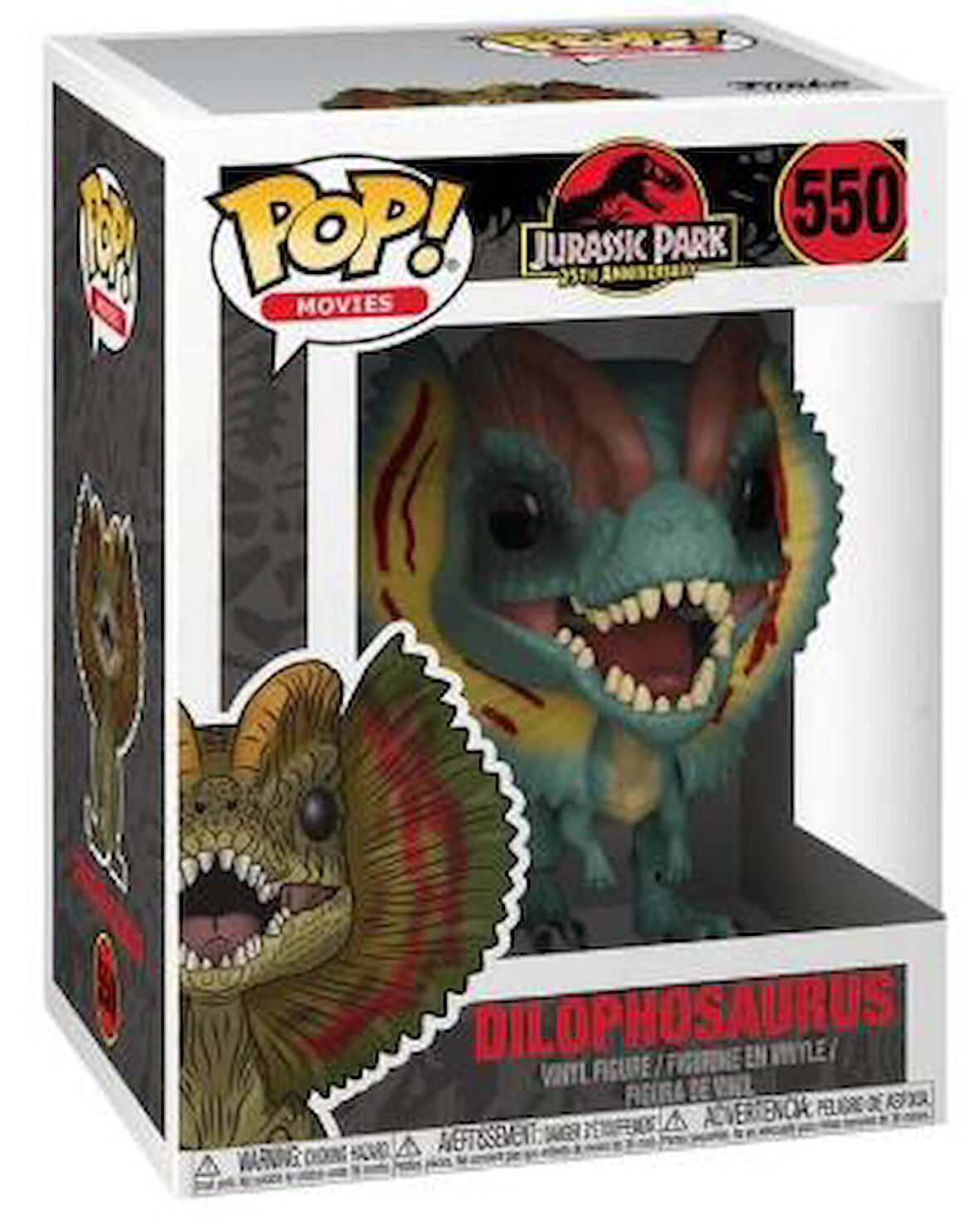 Funko Pop Movies Jurassic Park Dilophosaurus 550