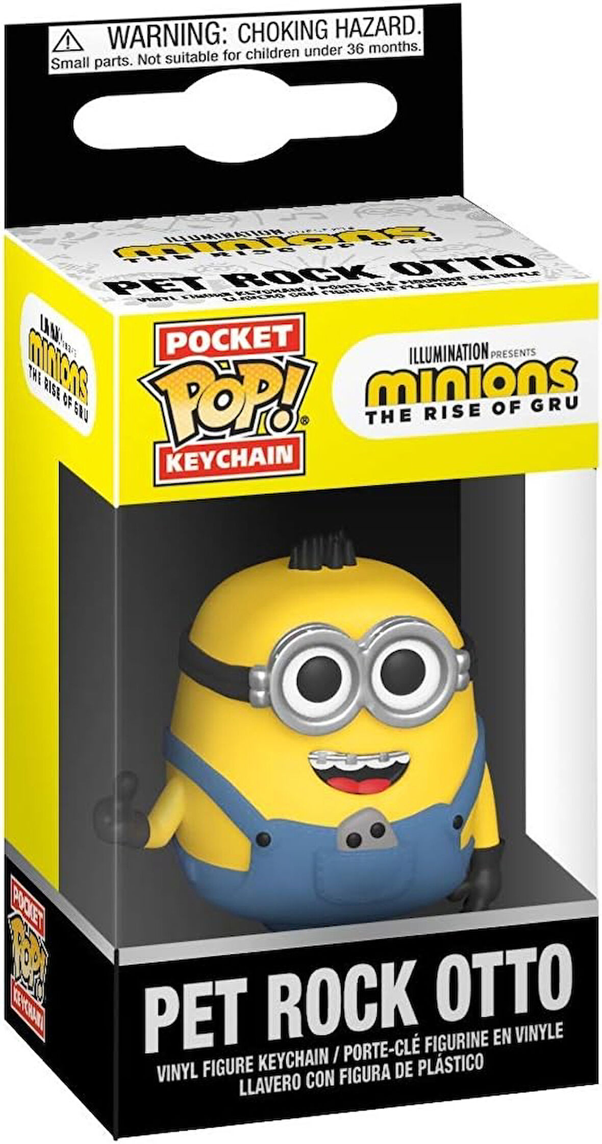 Funko Pocket Pop Minions The Rise Of Gru - Pet Rock Otto Anahtarlık