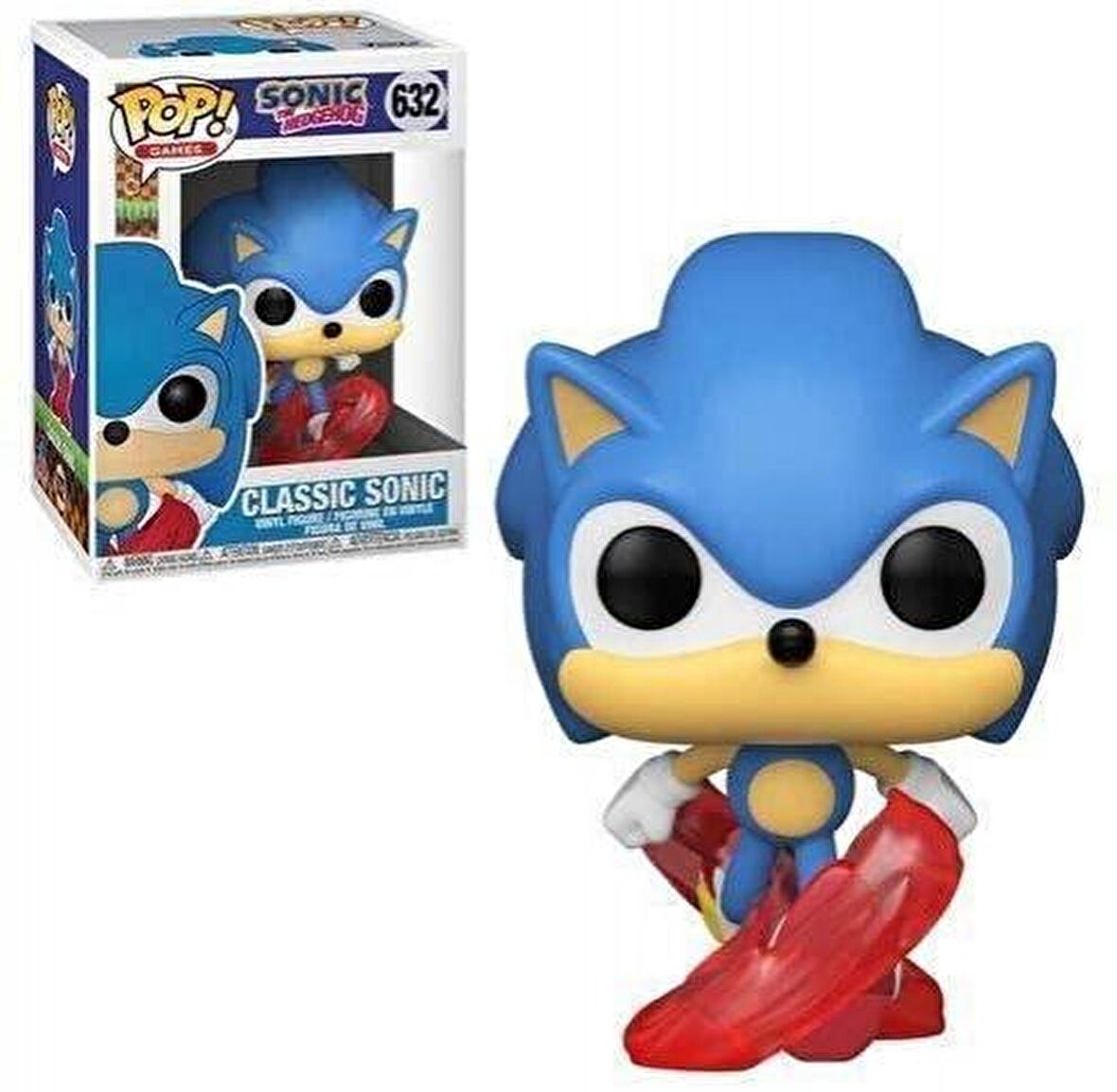 Funko Pop Games 51964 Sonic 30th Anniversary Running Sonic Figür No: 632