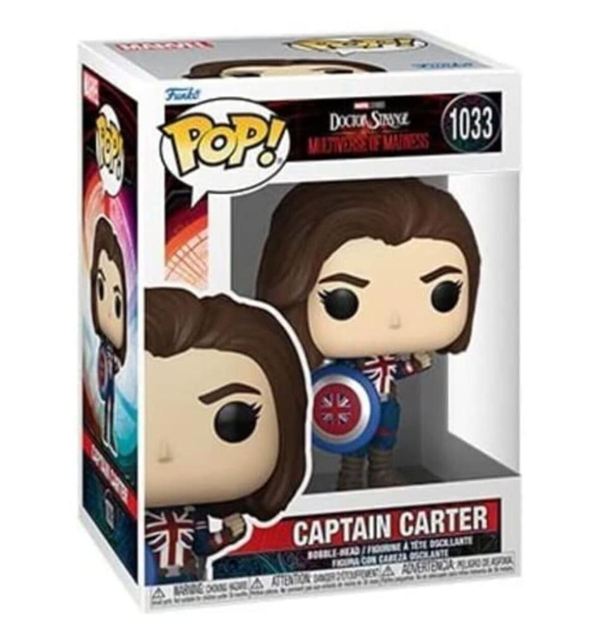 Funko Pop! Marvel: Doctor Strange Multiverse of Madness - Captain Carter