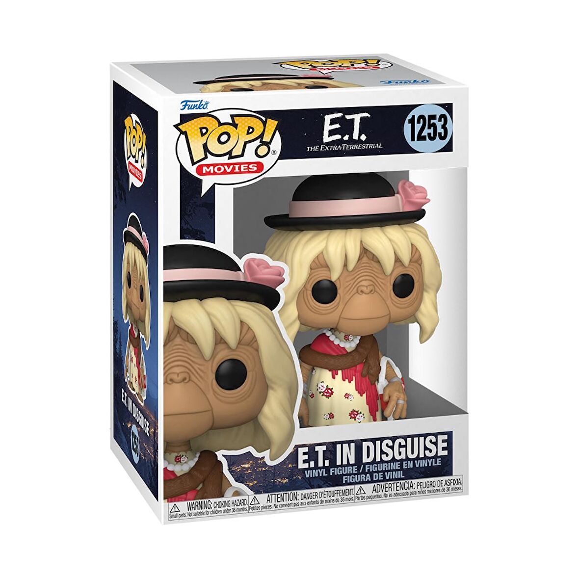 Funko POP Figür -Movies: E.T.: The Extra-Terrestrial 40th Anniversary - E.T. in Disguise #1253