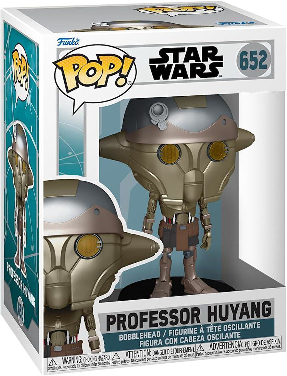 Funko Pop Star Wars Professor Huyang 652