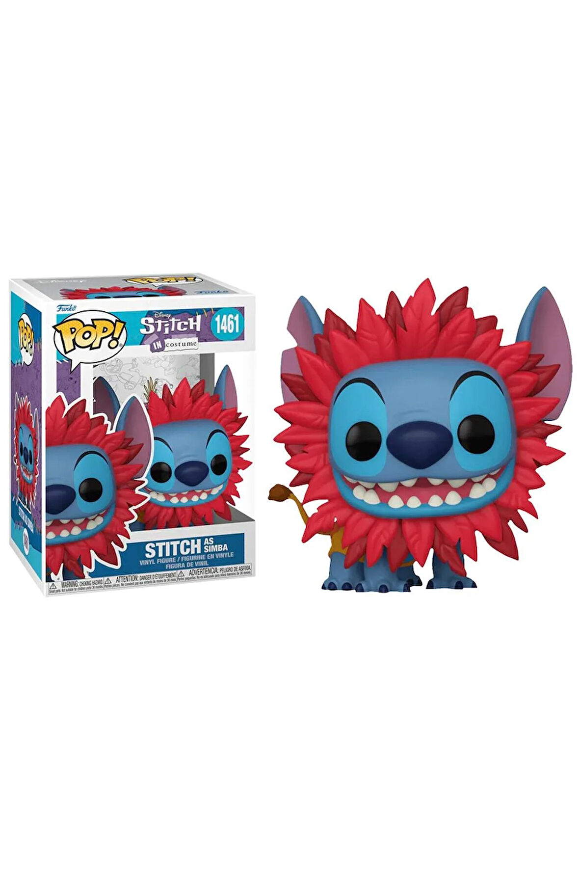 Pop Disney Stitch In Costume - Stitch As Simba No:1461
