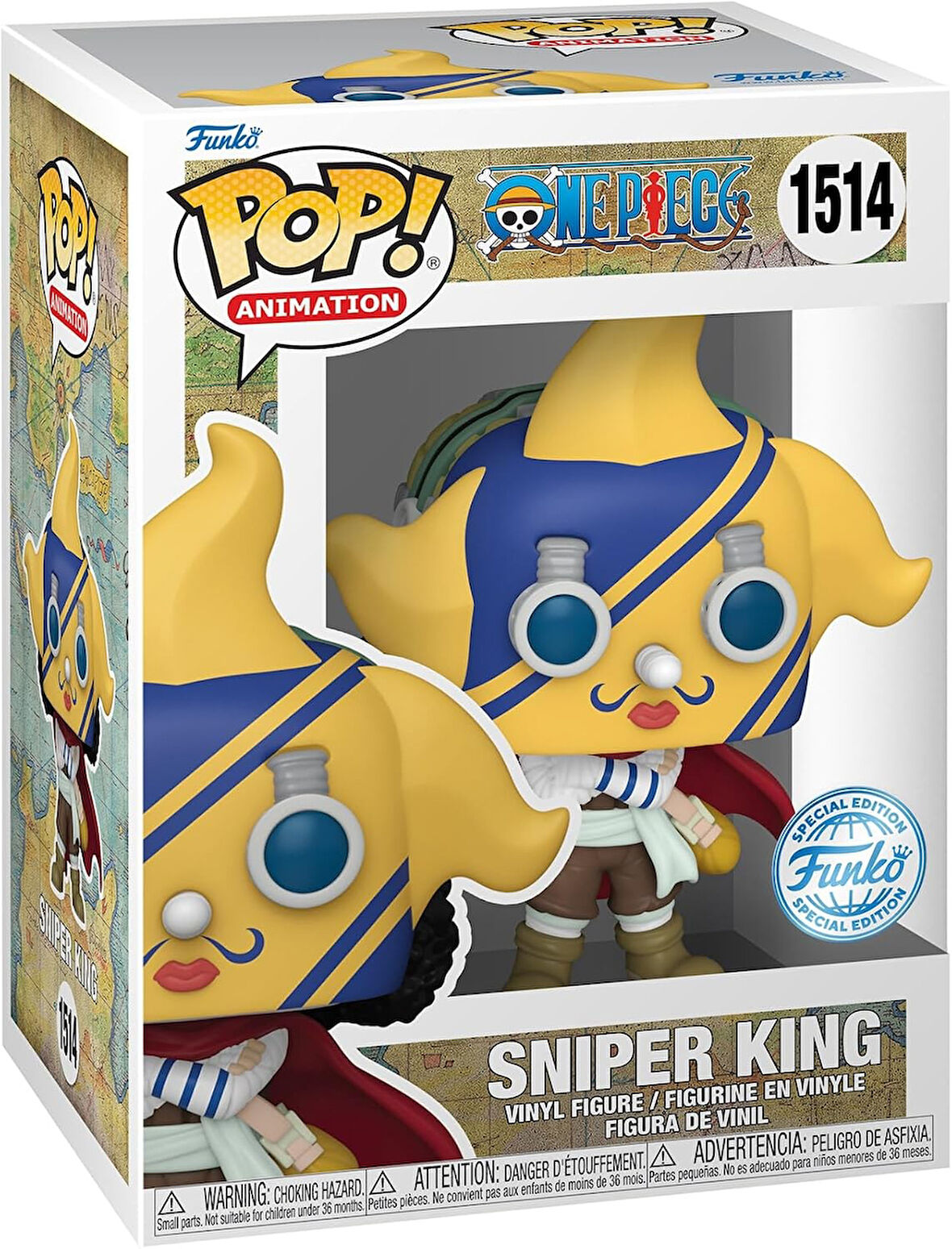Funko Pop! One Piece - Sniper King 1514 Special Edition 