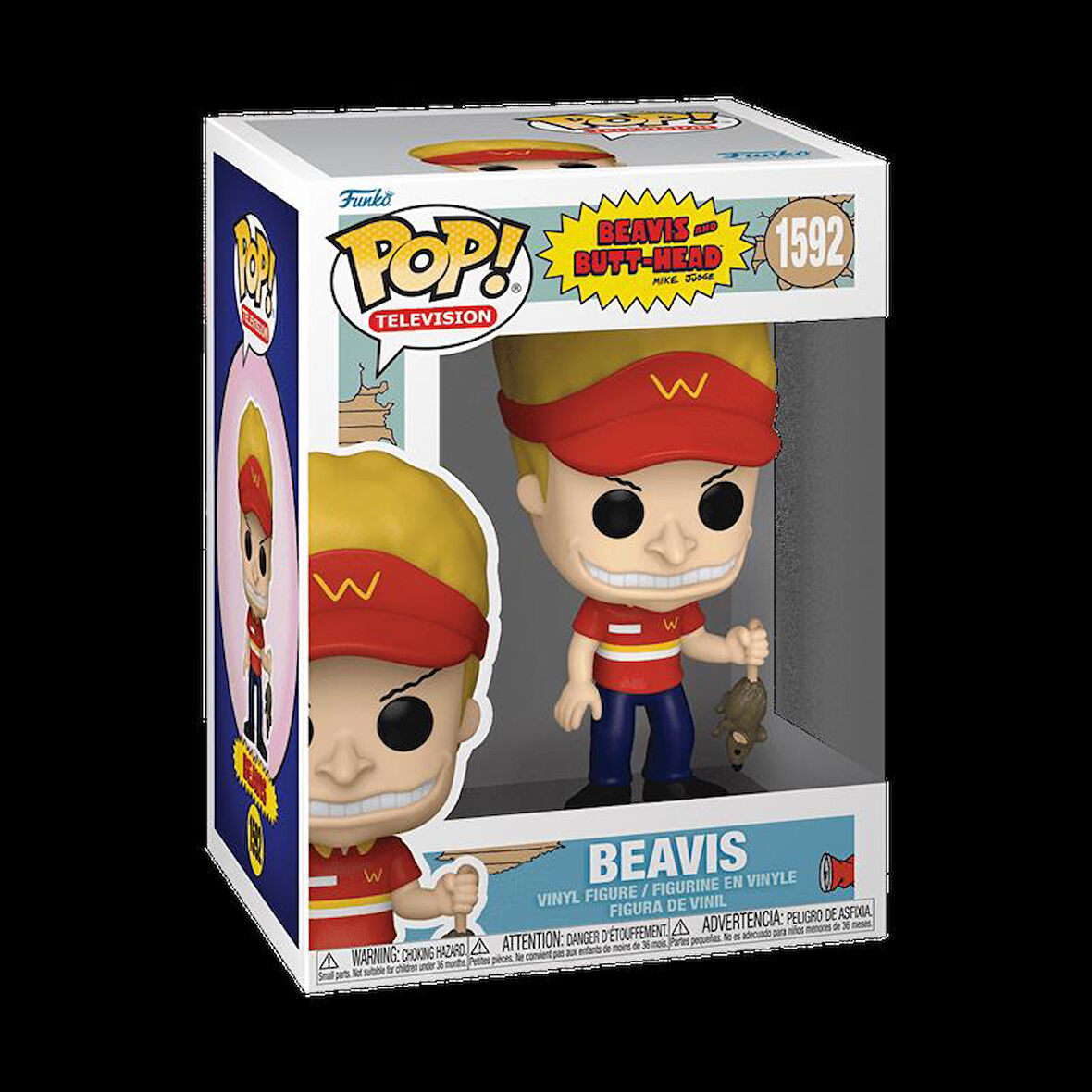 Funko Pop Television Beavis Butt-Head Beavis Burger World Uniform 1592