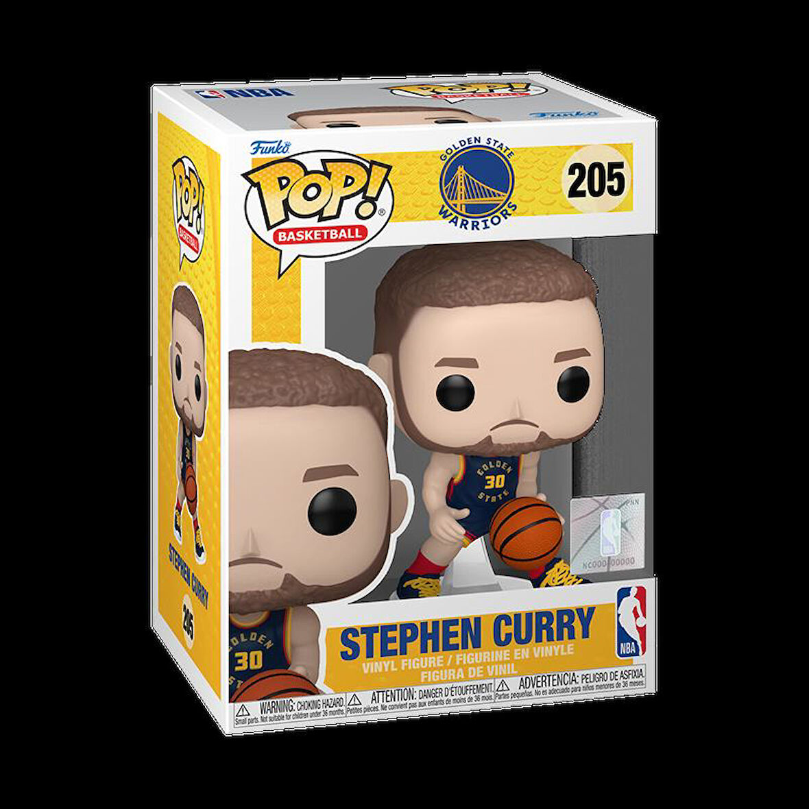Funko Pop Basketball Stephen Curry 205