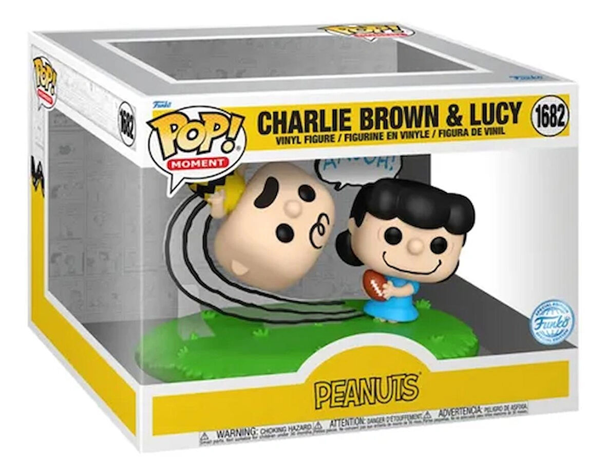 Pop Moments Peanuts - Charlie Brown & Lucy Special Edition
