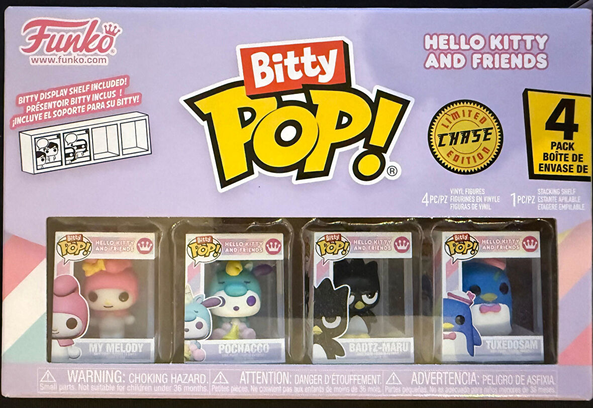 Funko Bitty Pop! Hello Kitty and Friends 4'lü Paket (Figür Boyu 2,25 cm)