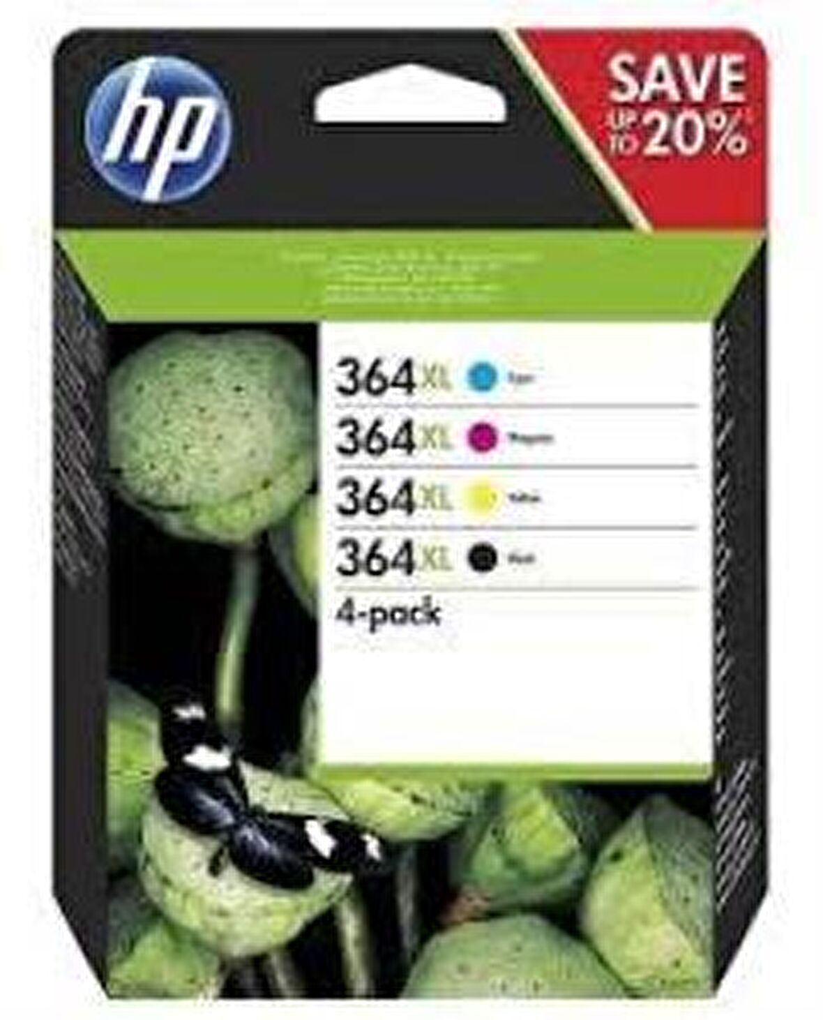 HP 364XL 4 Renk Multipack Kartuş Takımı N9J74AE
