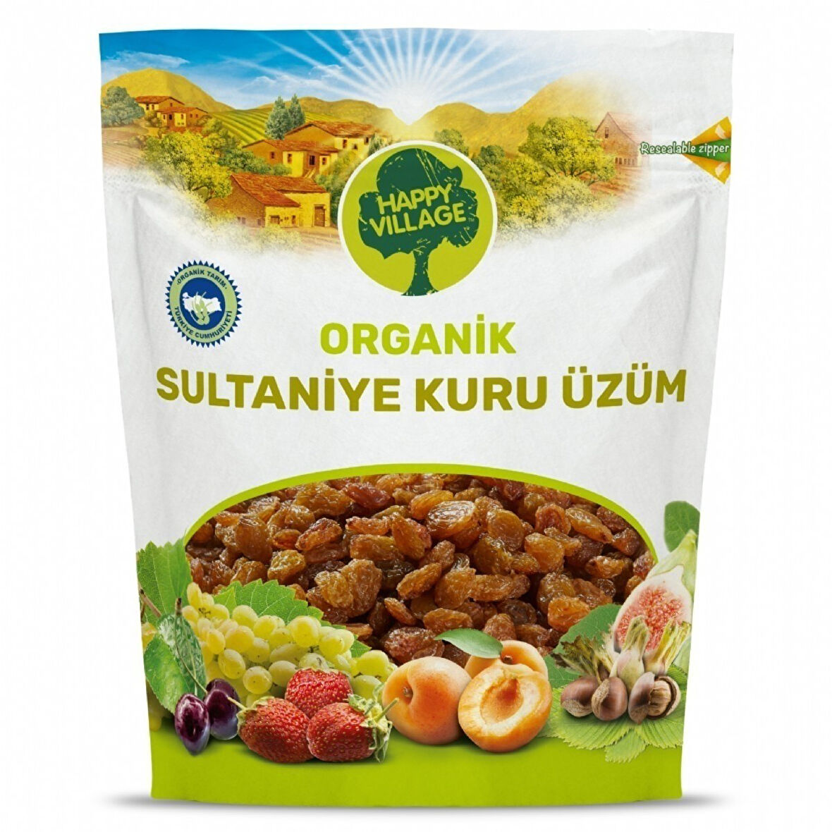Organik Sultaniye Kuru Üzüm 1 kg