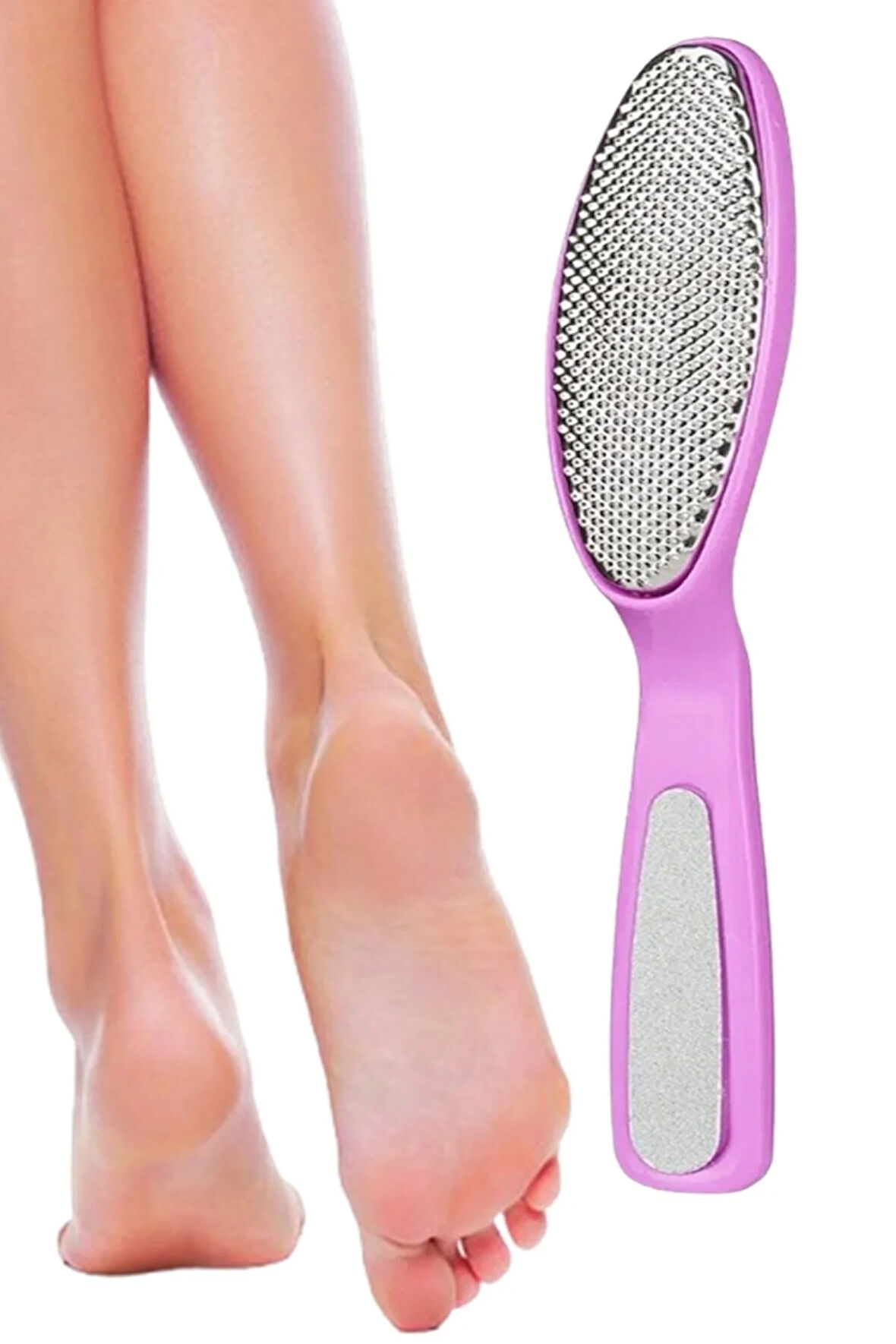 Çok Fonksiyonlu Pembe Ayak Topuk Rende Törpüsü XL91