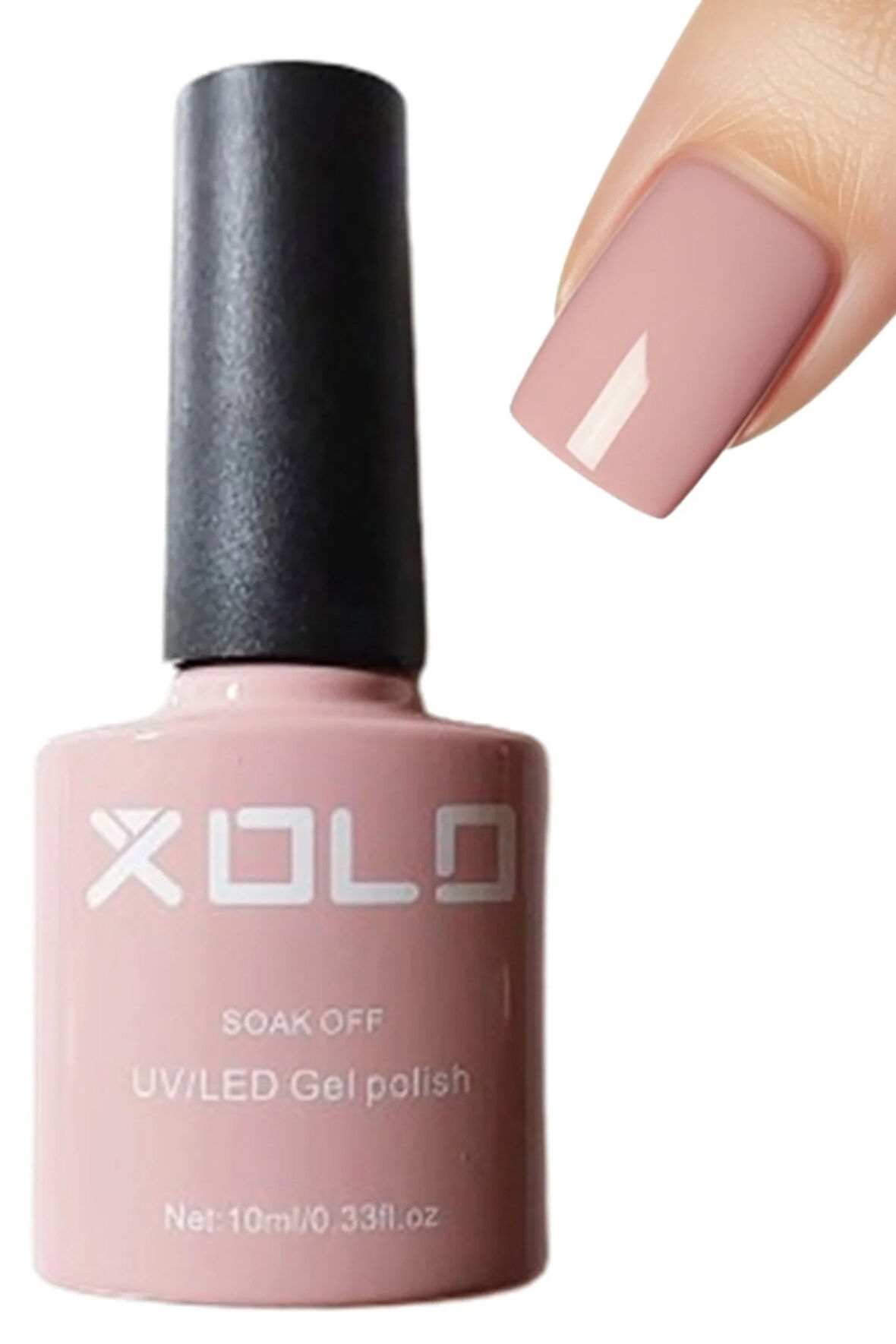 Kalıcı Oje 10 ML Nude Pastel Serisi Profesyonel Seri Soak Of Gel Polish