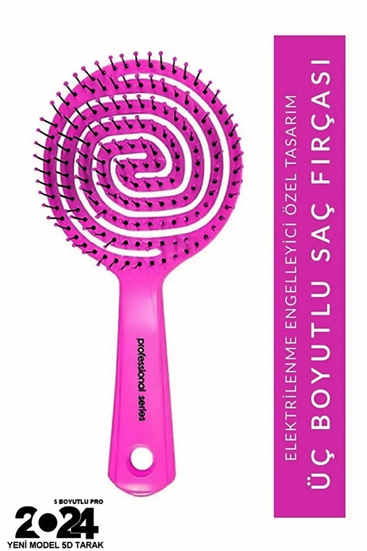 Nascitak Saç Fırçası 2024 Model 5 Boyutlu Saç Fırçası 201 Dişli Saç Açıcı Fırça