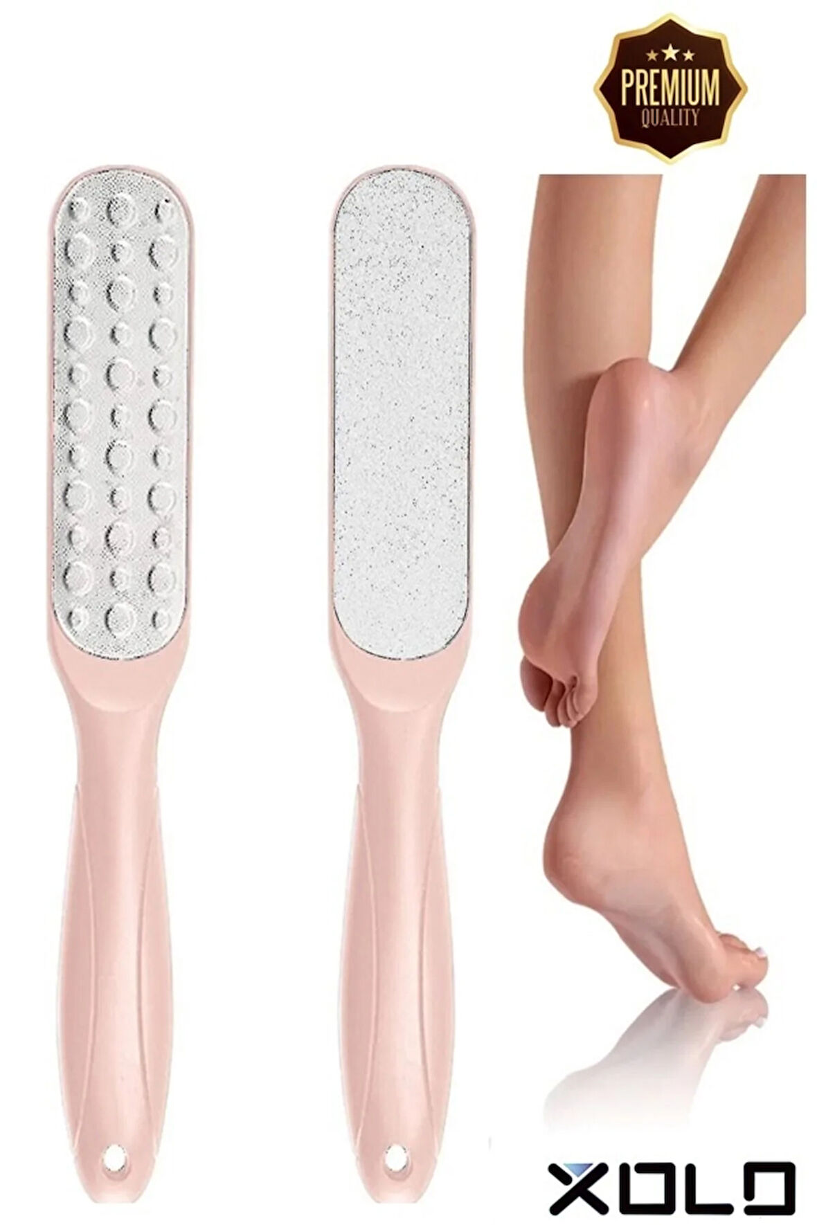 Sert Yumuşak Çift Taraflı Nasır ve Ölü Deri Törpüsü Büyük Boy Ayak Topuk Ölü Deri Törpüsü XL75