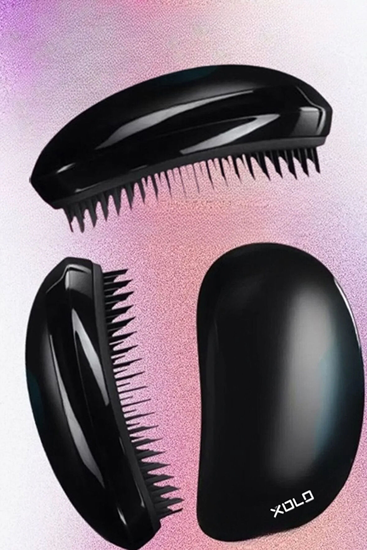 Saç Açıcı Tarak Tarama Fırçası Sihirli Tarak Düğümleri Çözer Kırmadan Açar TZE600