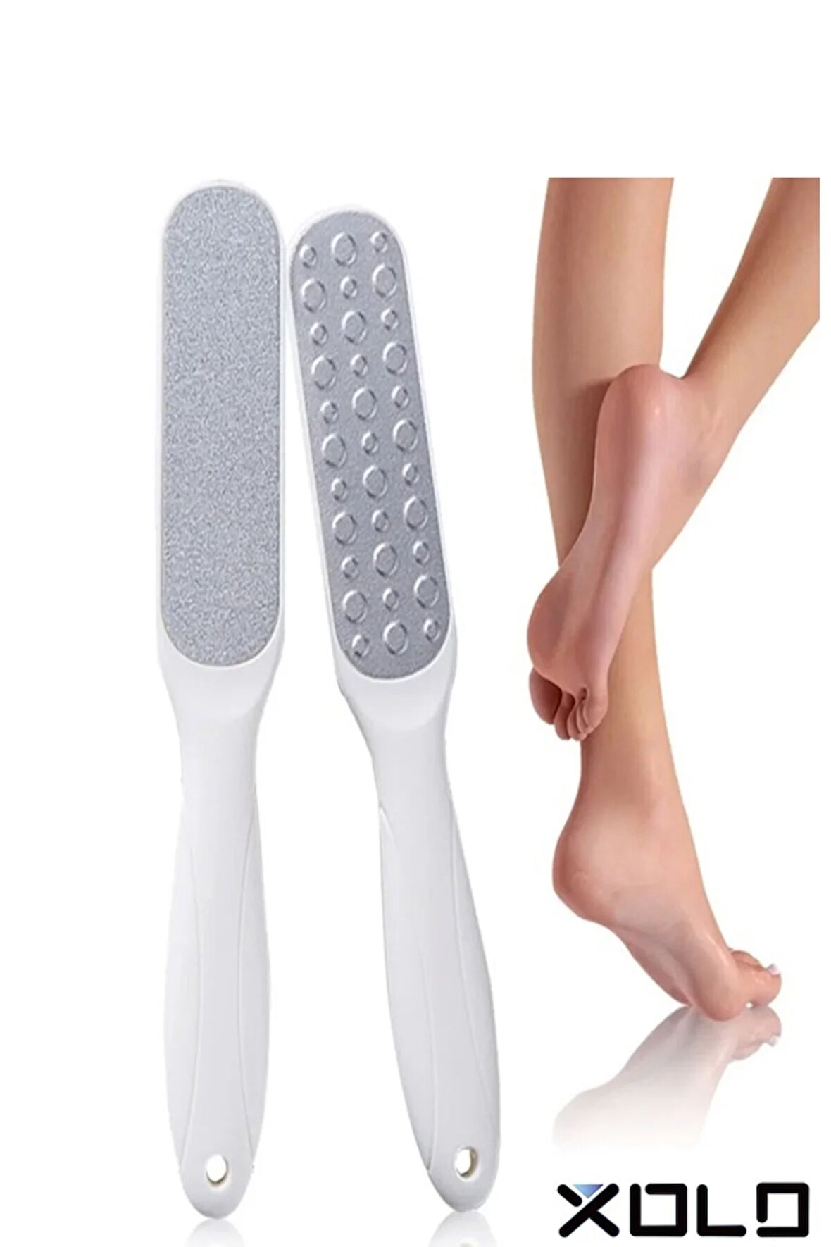 Sert Yumuşak Çift Taraflı Nasır ve Ölü Deri Törpüsü Büyük Boy Ayak Topuk Ölü Deri Törpüsü XL70