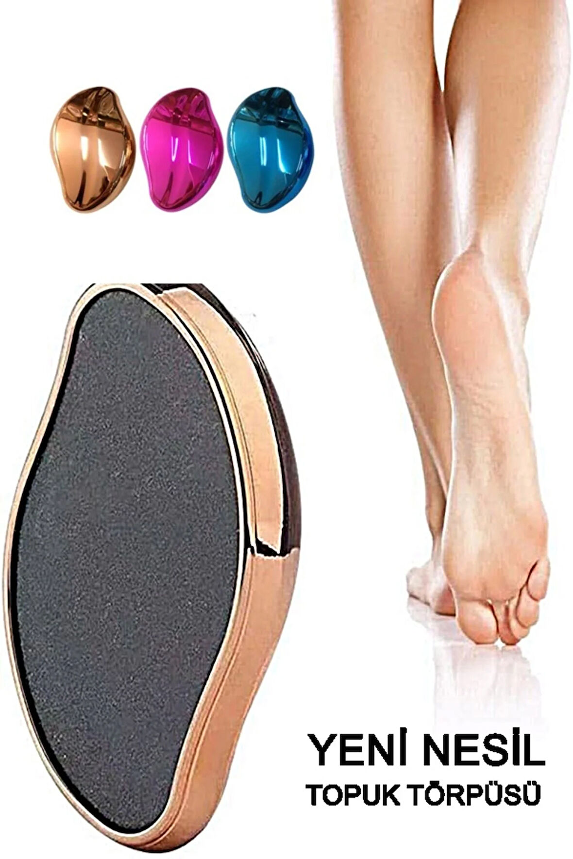 Yeni Nesil Ped Egg Kristal Ayak Topuk Bakım Törpüsü Nasır Ayak Törpü Rende