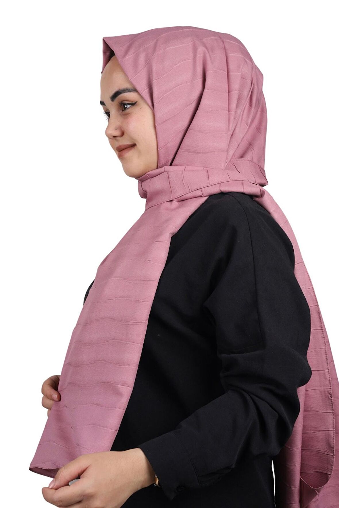  Qum İpek Tasarım Şal - Desen-01 - Renk-01 -98