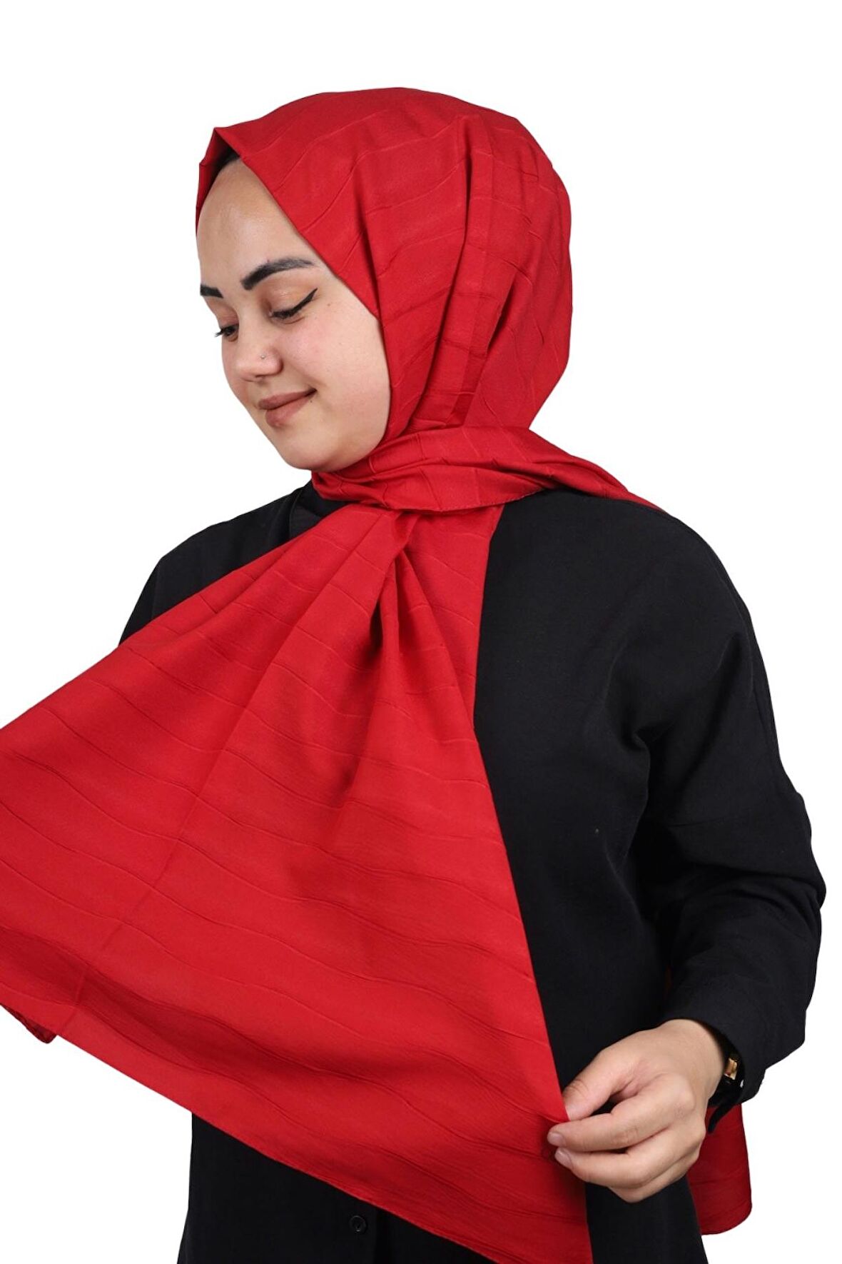  Qum İpek Tasarım Şal - Desen-01 - Renk-14 -98