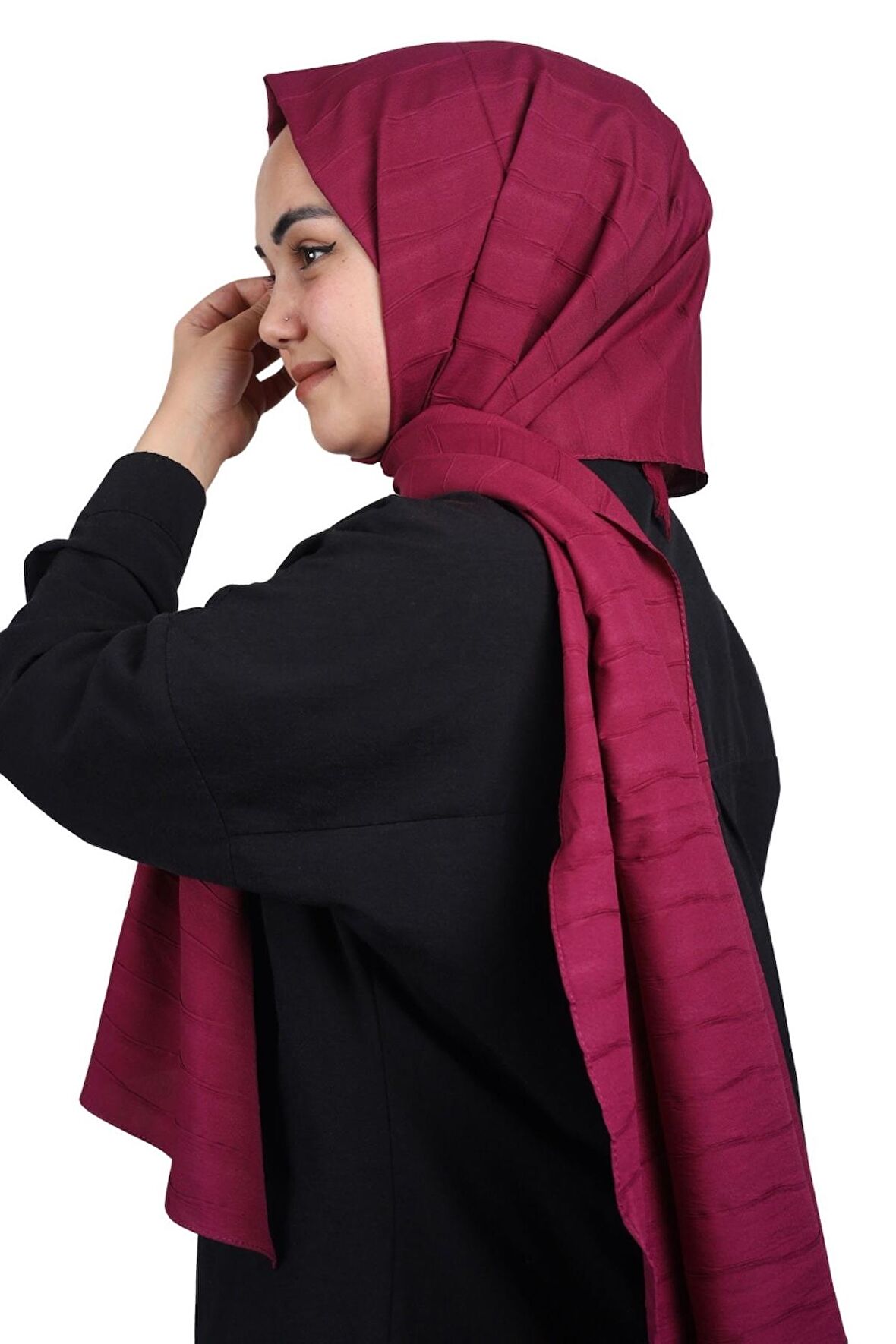  Qum İpek Tasarım Şal - Desen-01 - Renk-28 -98