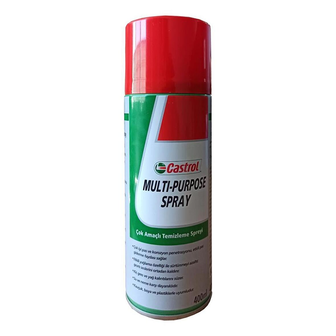 Castrol Çok Amaçlı Temizleme Spreyi 400 ml Multi-Purpose Sprey