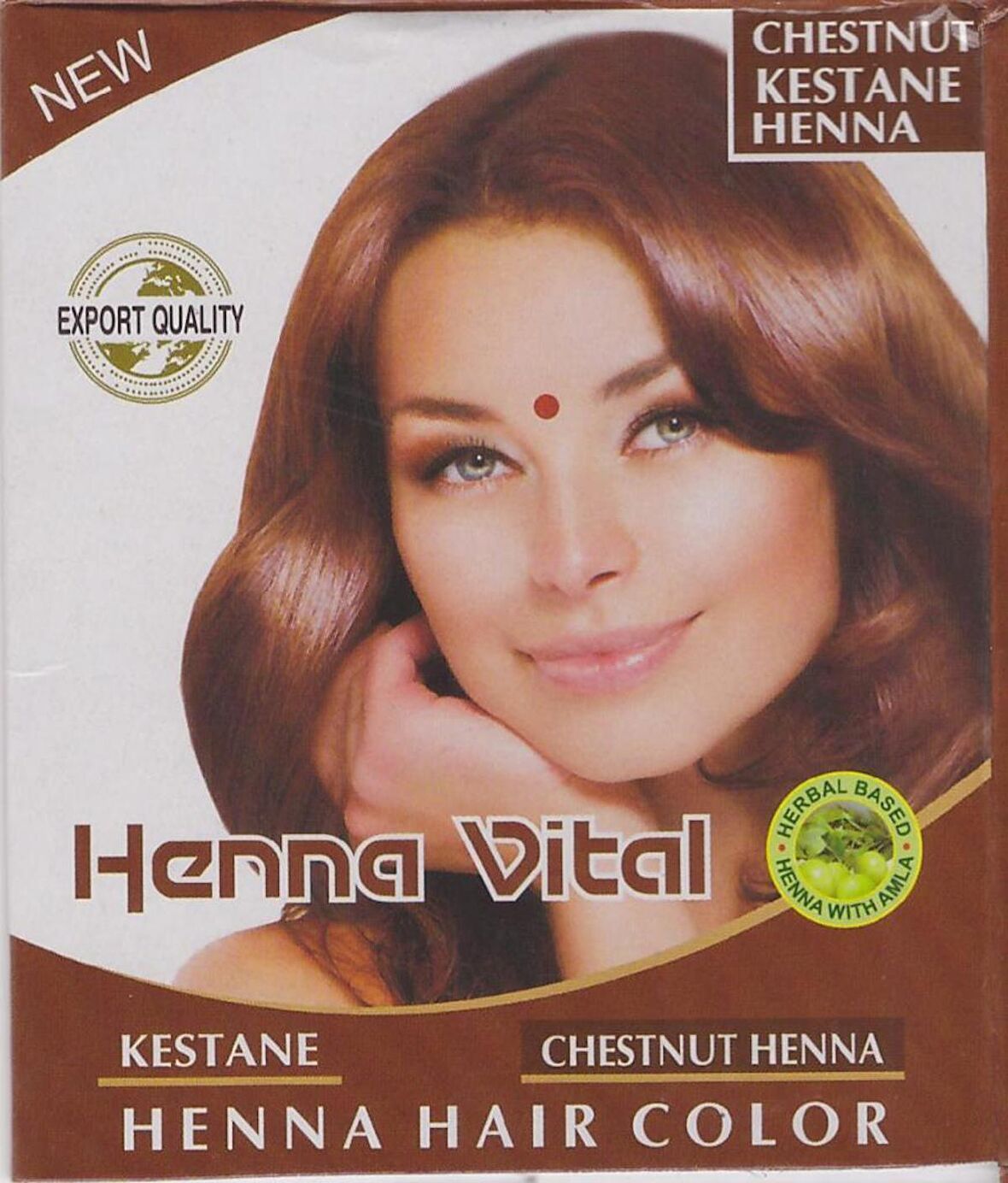 HİNT KINASI HENNA VİTAL KESTANE TEKLİ