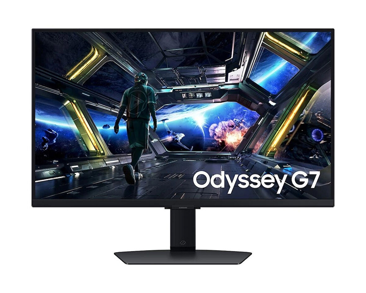Samsung 27" Odyssey G7 G70D 144Hz 1Ms 4K UHD Fast IPS Pivot Smart Gaming Monitör LS27DG702EUXUF