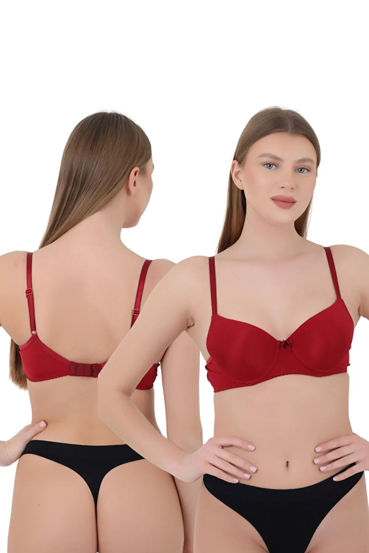 Kadın Sütyen Light B Cup - Balenli Dolgulu