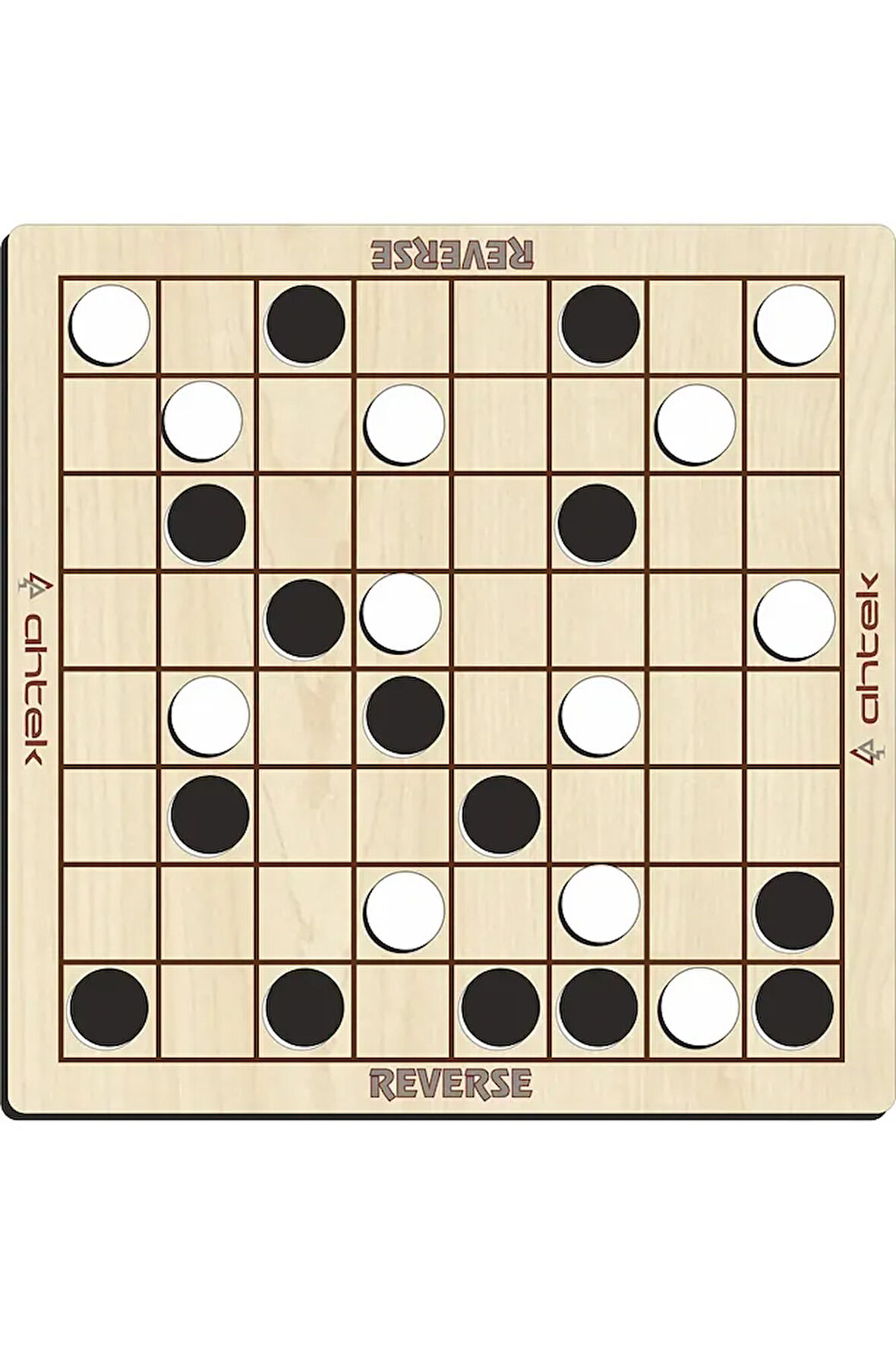 Ahşap Reverse Zeka Ve Strateji Oyunu, Reversi