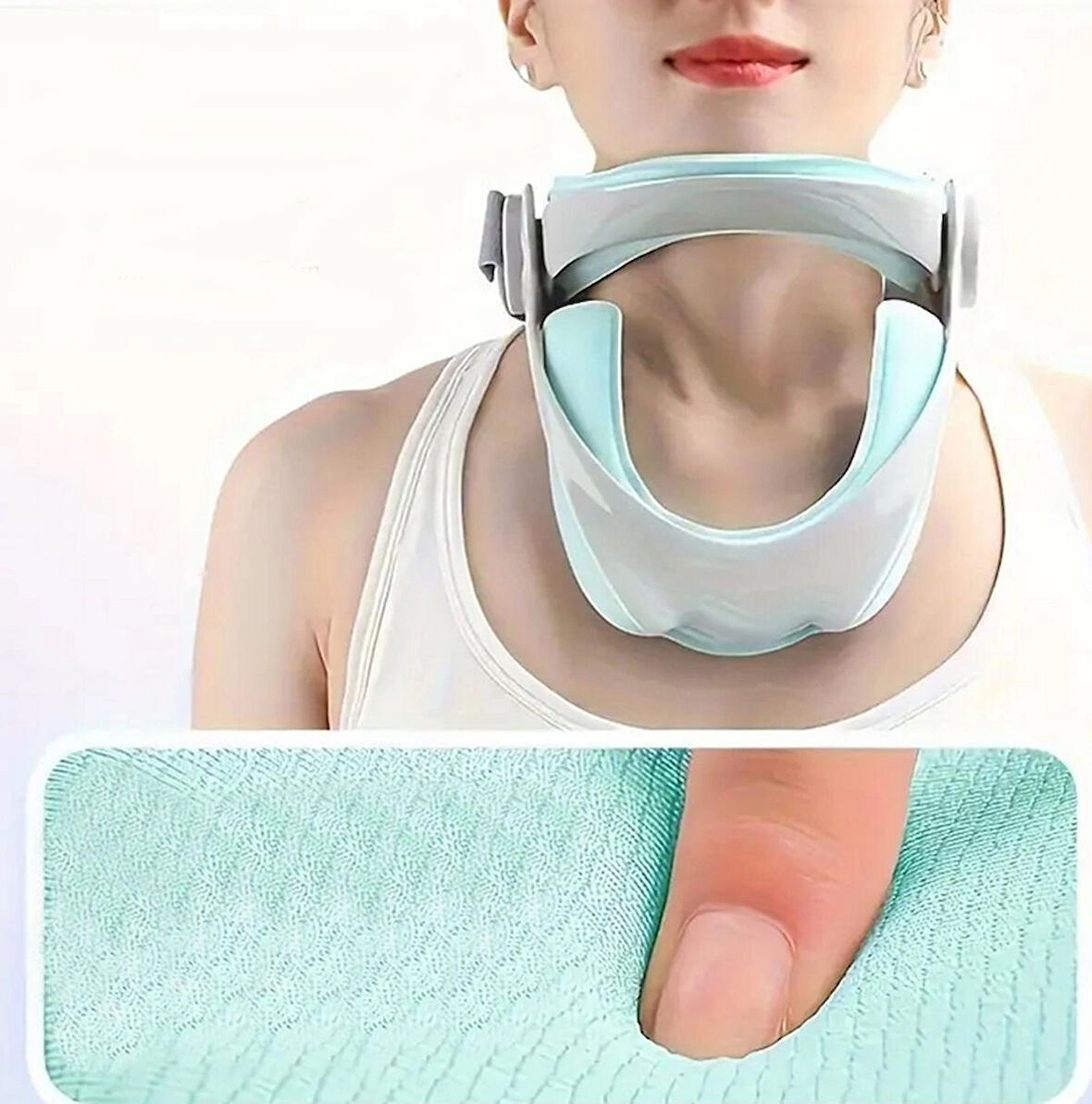 Eğimi Ayarlanabilir Boyun Destek Yastığı / Dik Durmak İçin Boyun Destek Korsesi- Dik Durma Yastığı