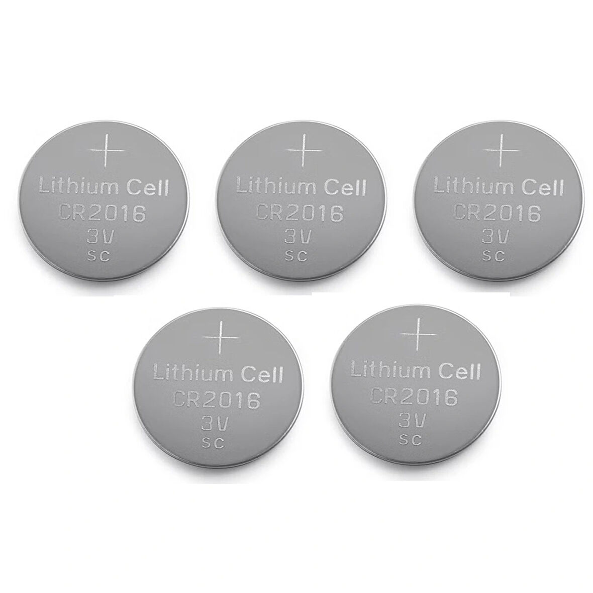 Yuma Cr2016 Süper Lityum 3v 5 li Kart Düğme Pil