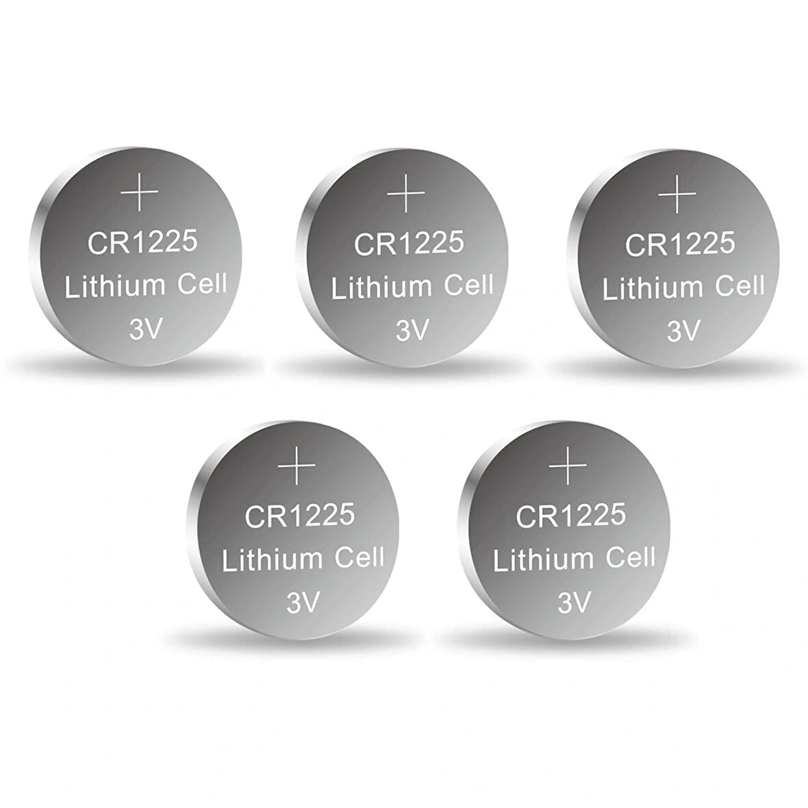 Yuma Cr1225 Süper Lityum 3v 5 li Kart Düğme Pil