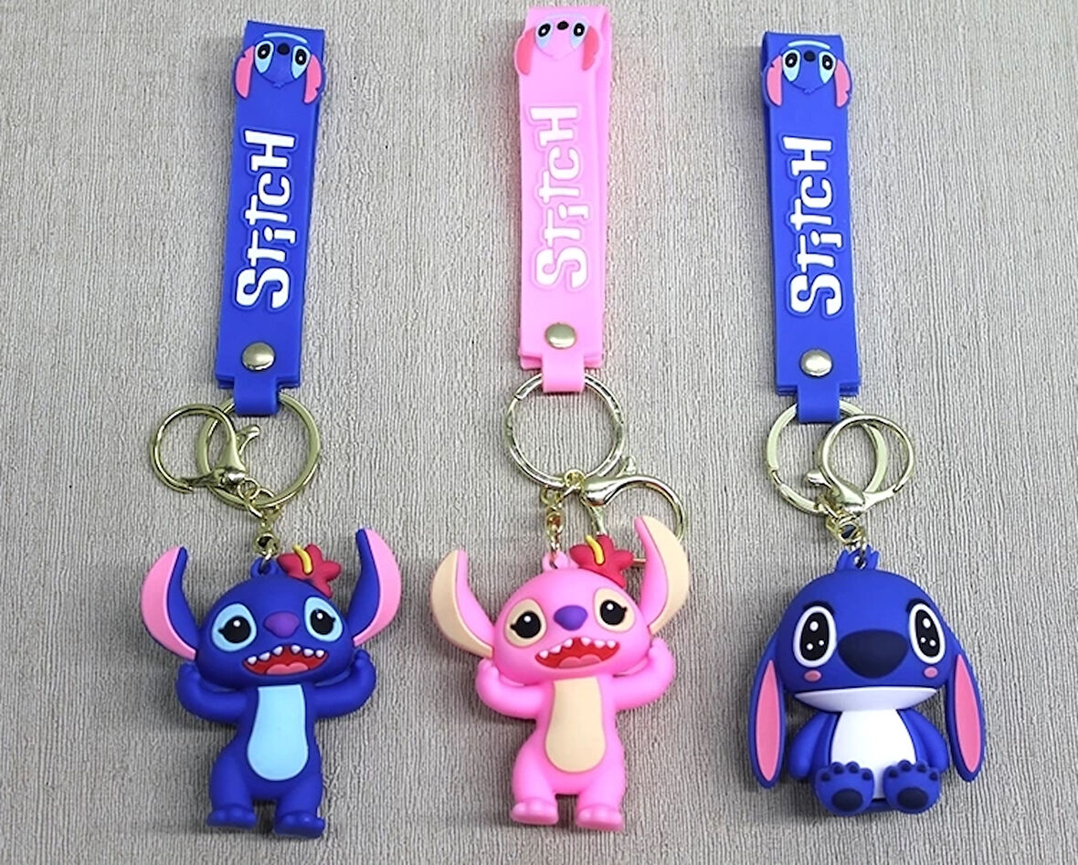 Stitch Silikon Anahtarlık Alk4266