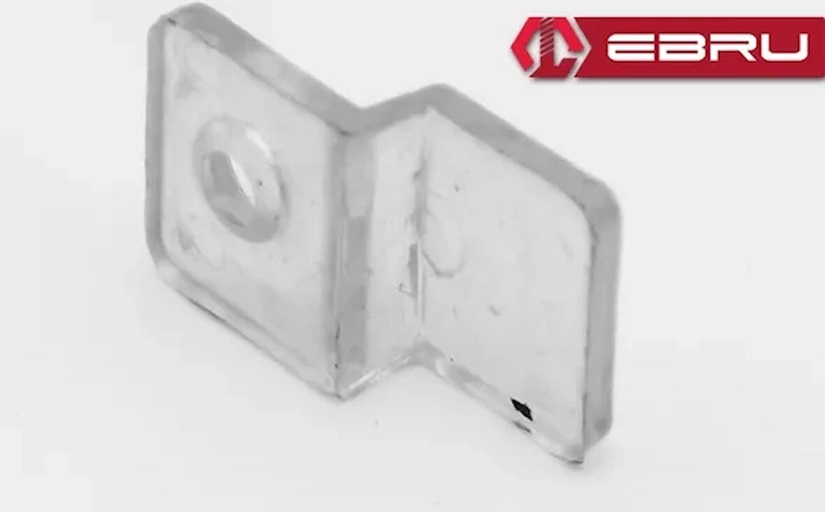 Plastik Levha, Cam, Ayna Tırnağı, Tutucu - 500 Adet