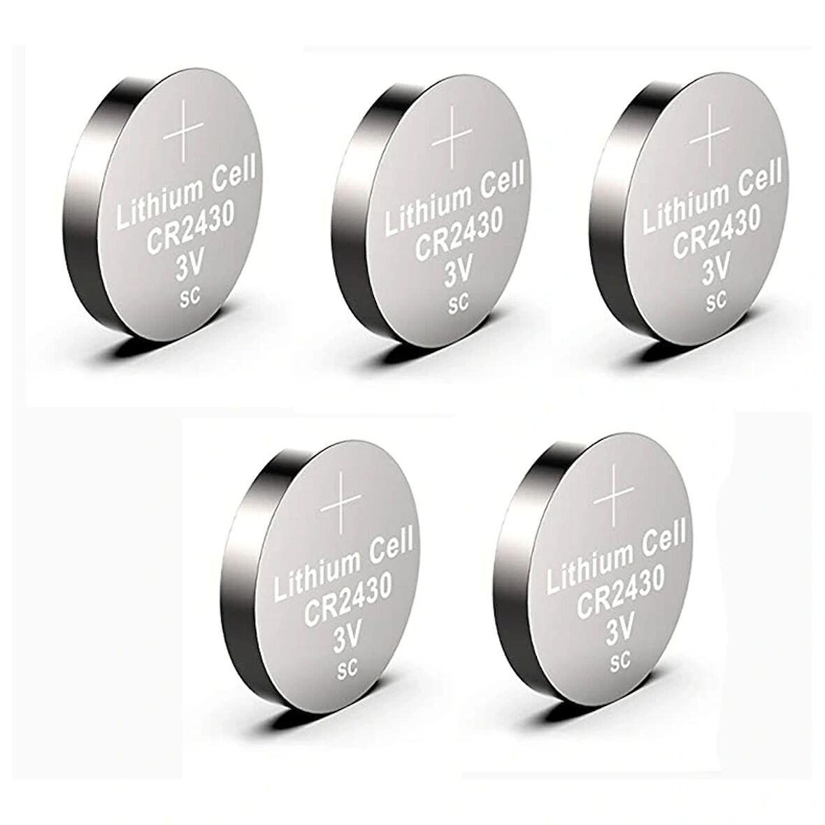 Yuma Cr2430 Süper Lityum 3v 5 li Kart Düğme Pil